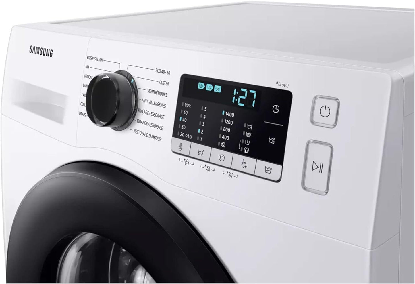 Samsung Front Loading Washer 8kg WW80TA046AE 67 X 66 X 89 White