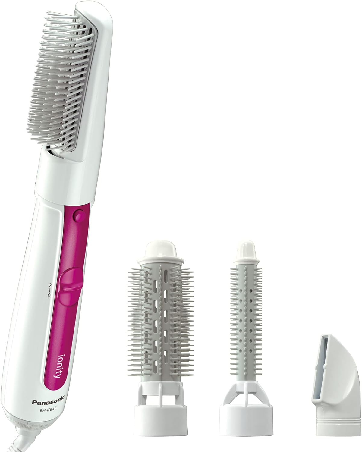 Panasonic Eh-Ka31 Hair Styler Blow Brush 3 Attachments
