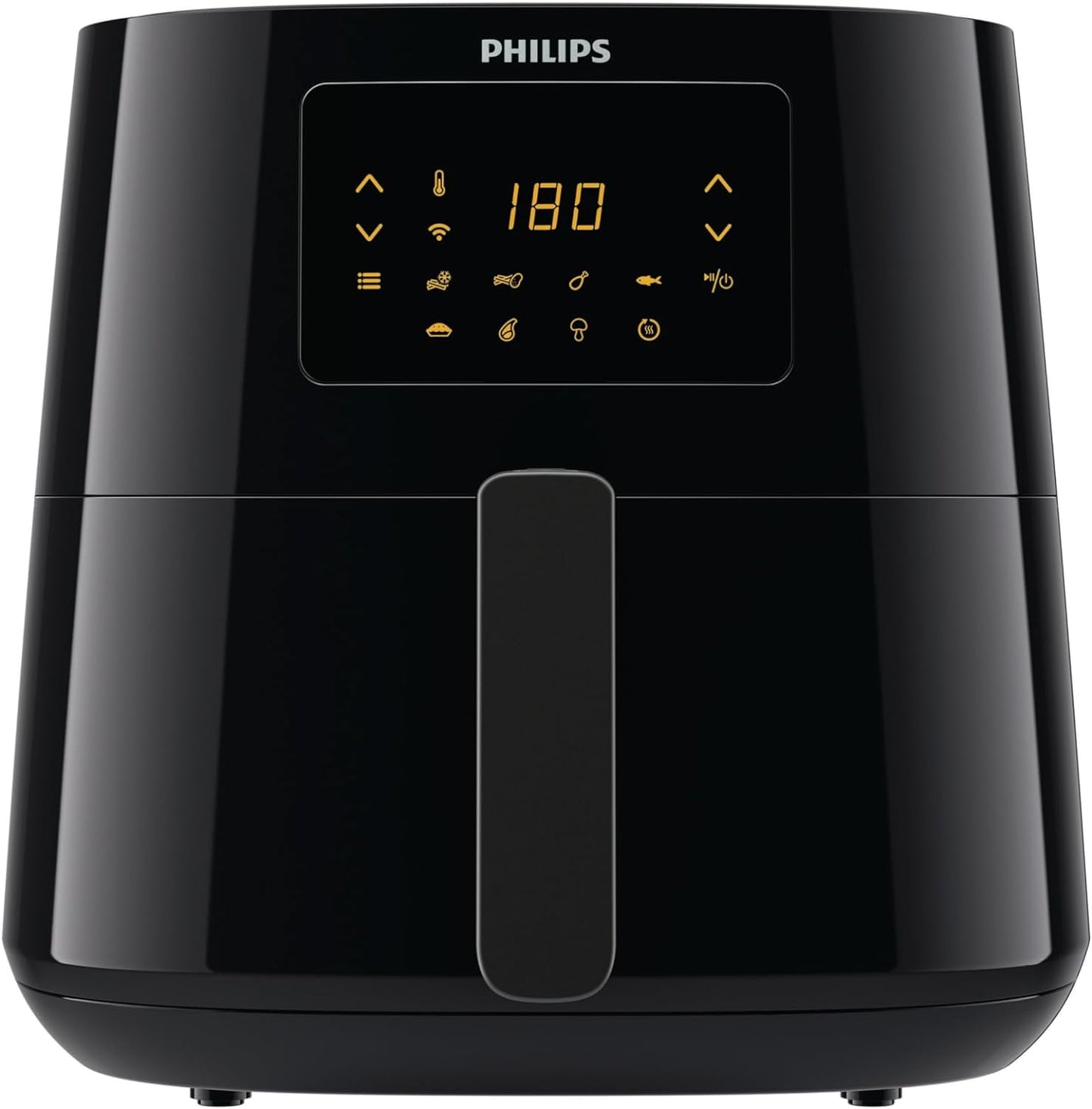 PHILIPS Digital XL Airfryer HD9280/90, 6.2 Ltr, (Wifi enabled), Touch Panel, 5000 Series XL (1.2kg), Rapid Air Technology