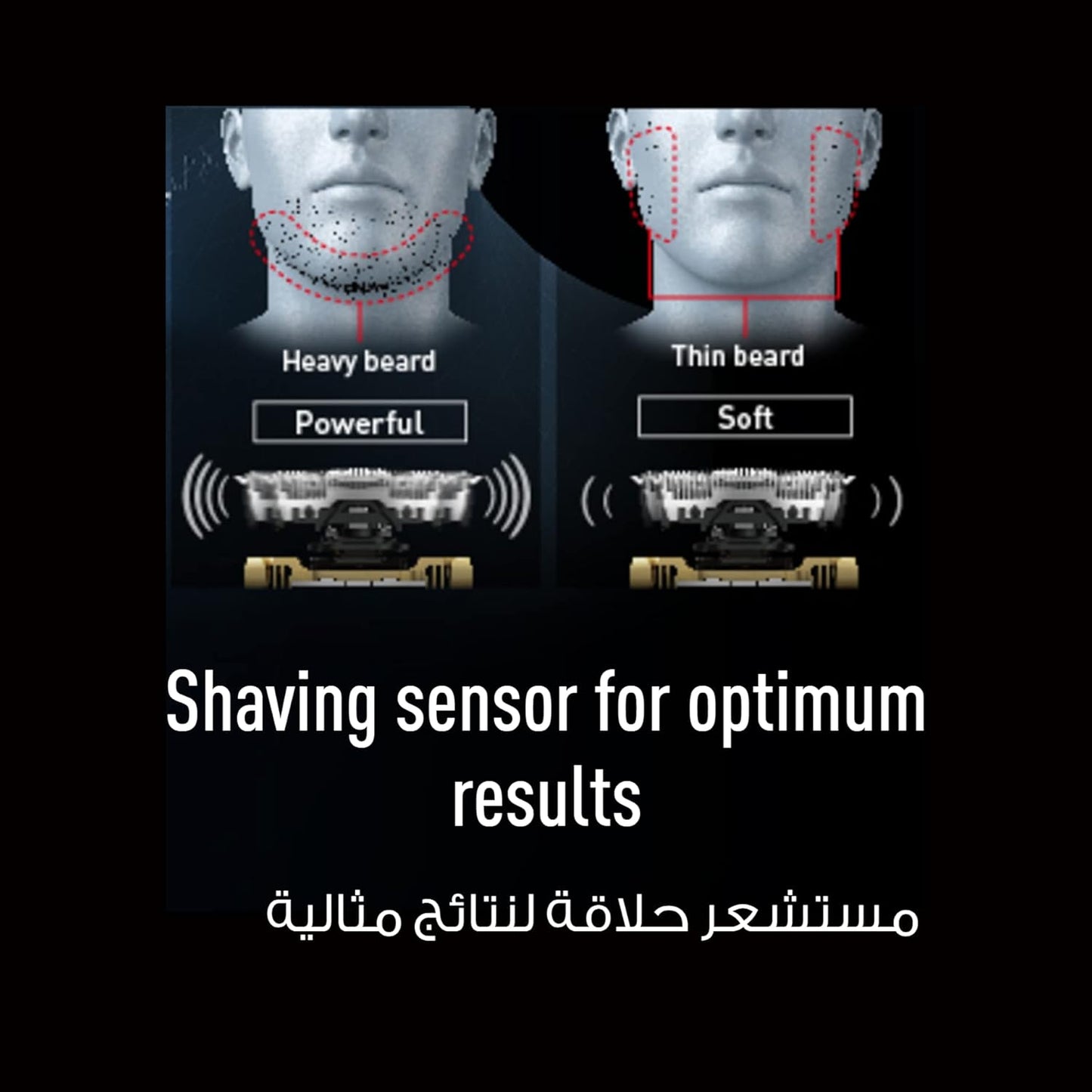 Panasonic Es-St25 Rechargeable Electric Shaver 3-Blade - Wet/Dry Shower Shaving