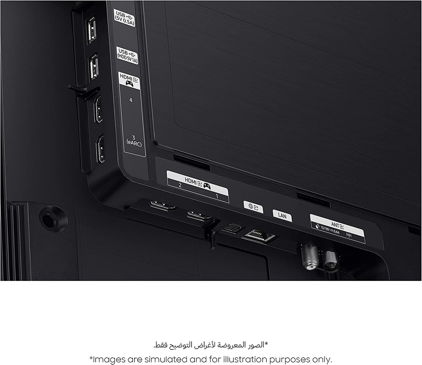 Samsung 65 Inch TV OLED S90C Neural Quantum Processor 4K LaserSlim Design - QA65S90CAUXZN - 2023 Model - 1 Year Warranty (UAE Version)