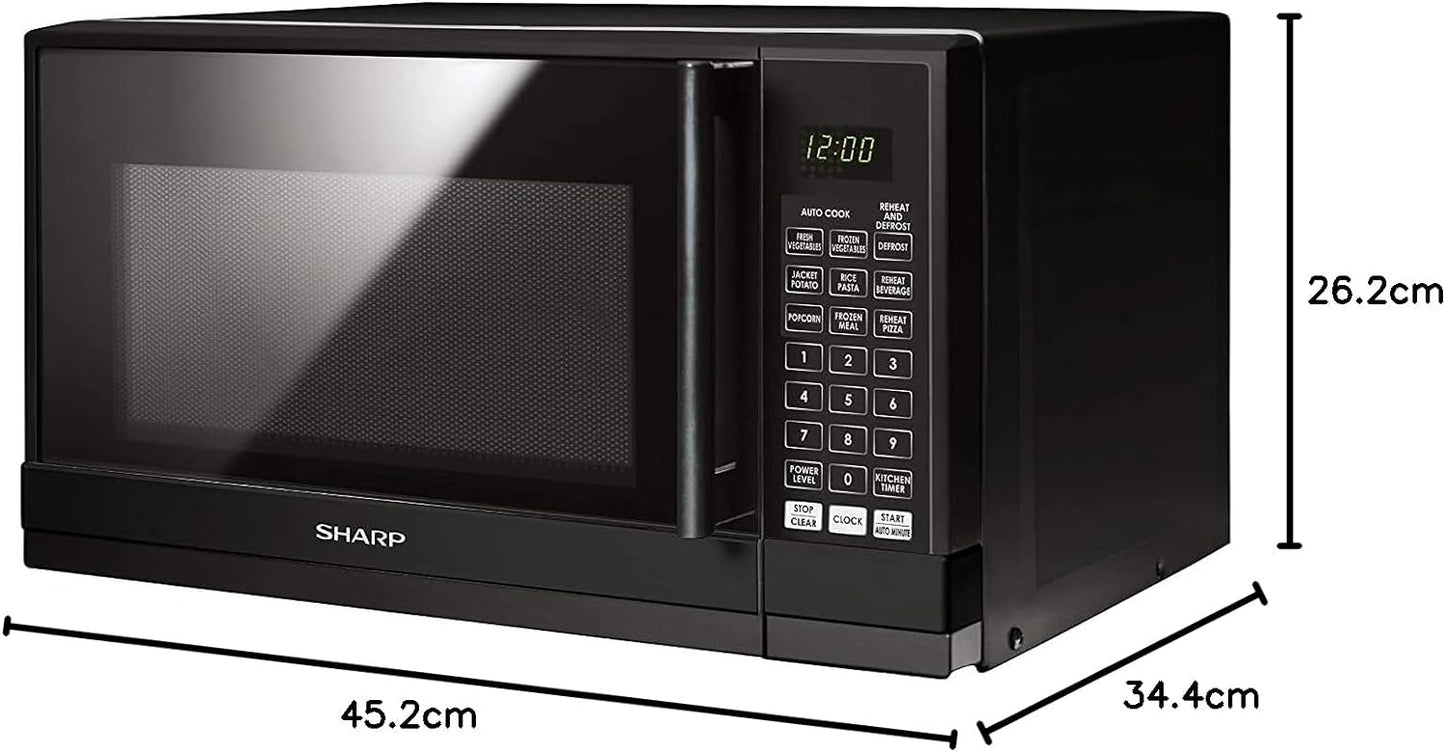 Sharp 20 Liters Microwave Oven R-20GHM-BK3