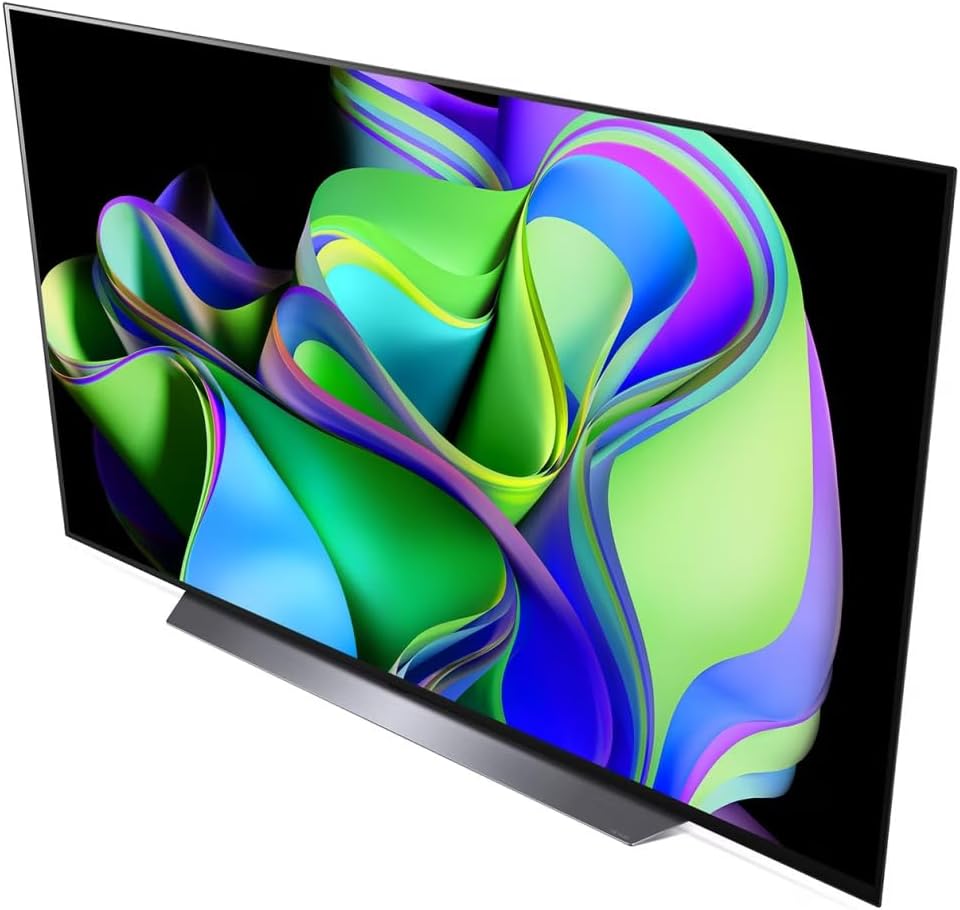 LG OLED evo C3 77 inch 4K Smart TV 2023 OLED77C36LA.AMAG, Bluetooth, Wi-Fi, Ethernet