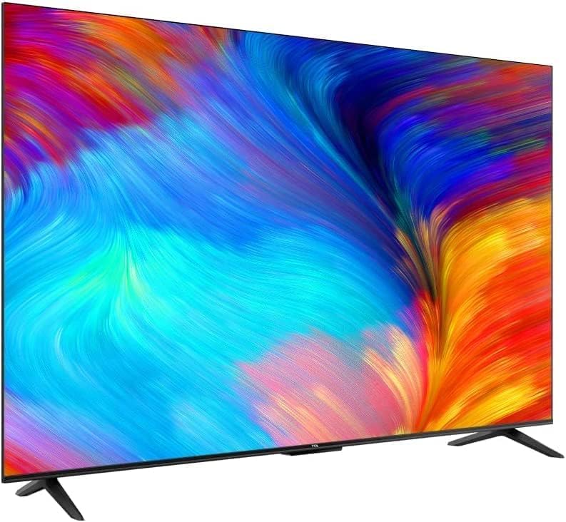 TCL 55 Inches Smart TV, 4K Ultra HD, Google TV, Dolby Audio HDR10 & Chromecast Built-in Edgeless Design - 55P637