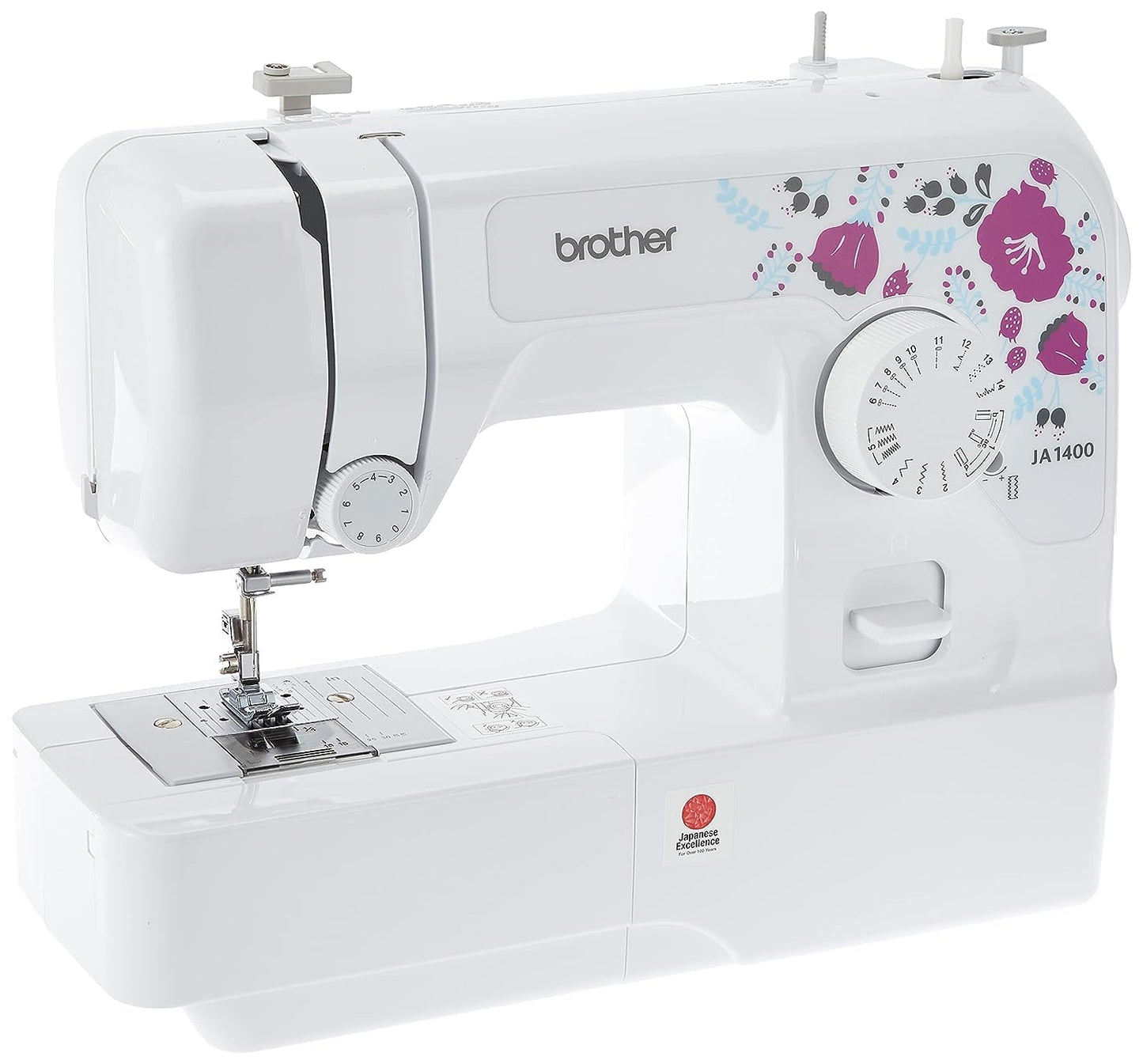 Brother Sewing Machine, GS3700, 37 Stitches, LED Sewing Light, Automatic Buttonhole Sewing