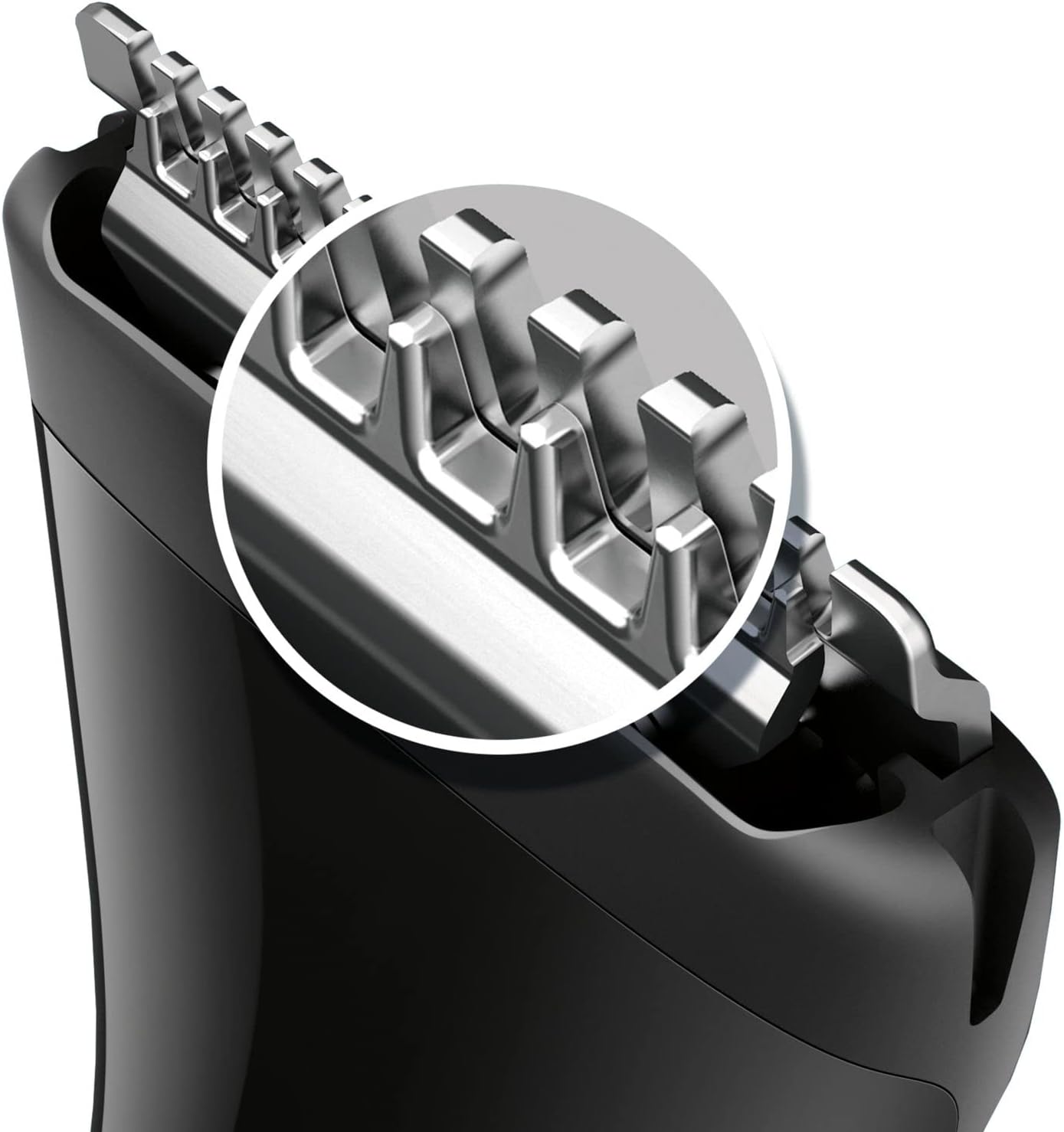 Philips Multigroom Series 3000 for Face, 6-in-1 Grooming Kit for beard, moustache, nose & ear hair, cordless, 60 min runtime, 16h full charging time, MG3710/33,Black