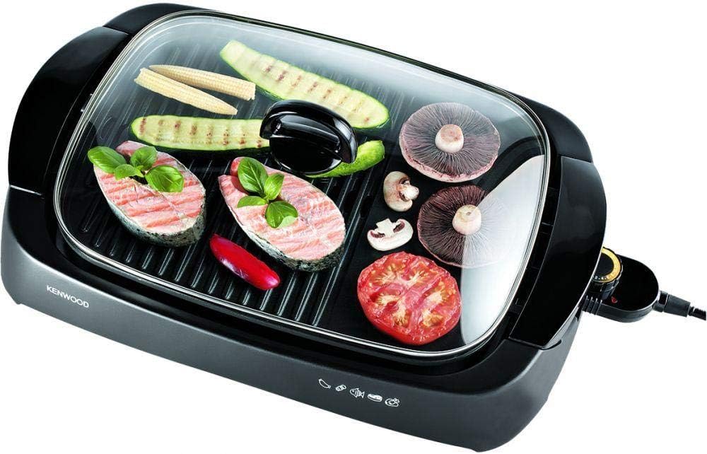 Kenwood Electric Health Grill HG230 With Glass Lid