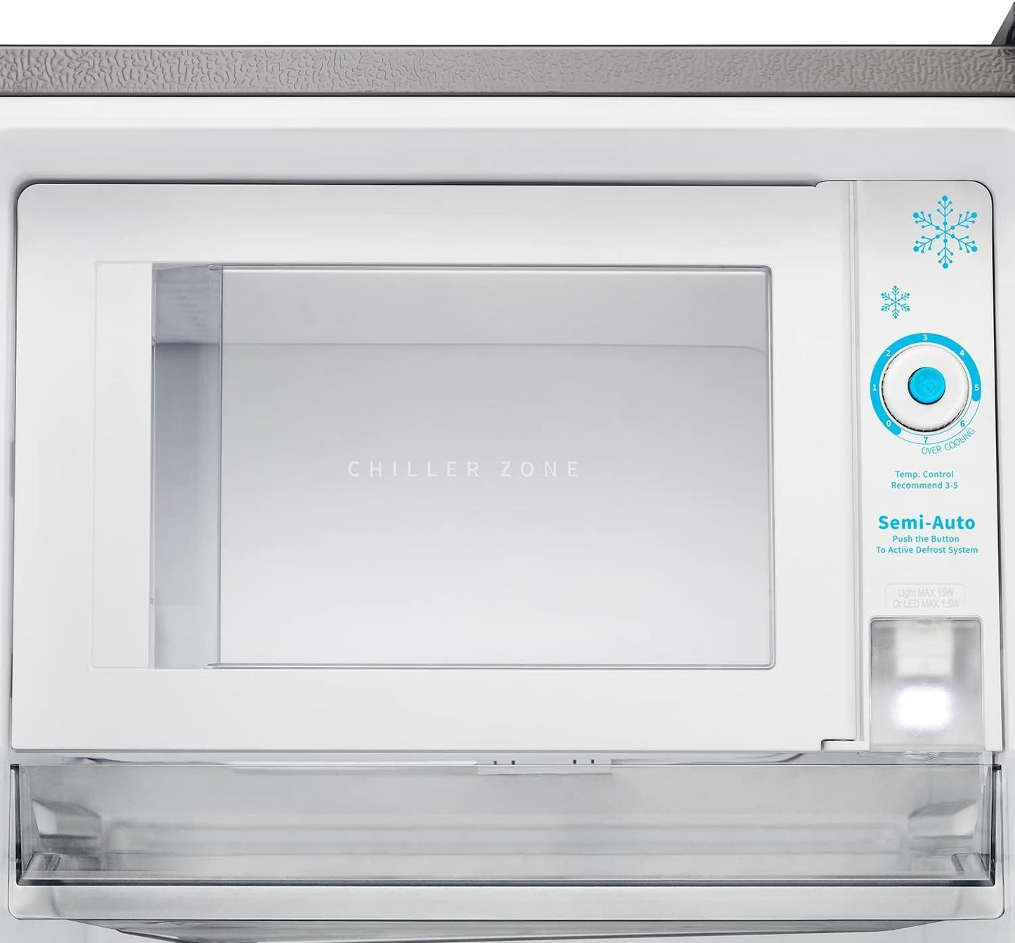 Hisense 233 Liter Refrigerator, Single Door Compact Silver, With Water Dispenser, Model RR233N4WSU -1 Years Full & 5 Years Compressor Warranty.