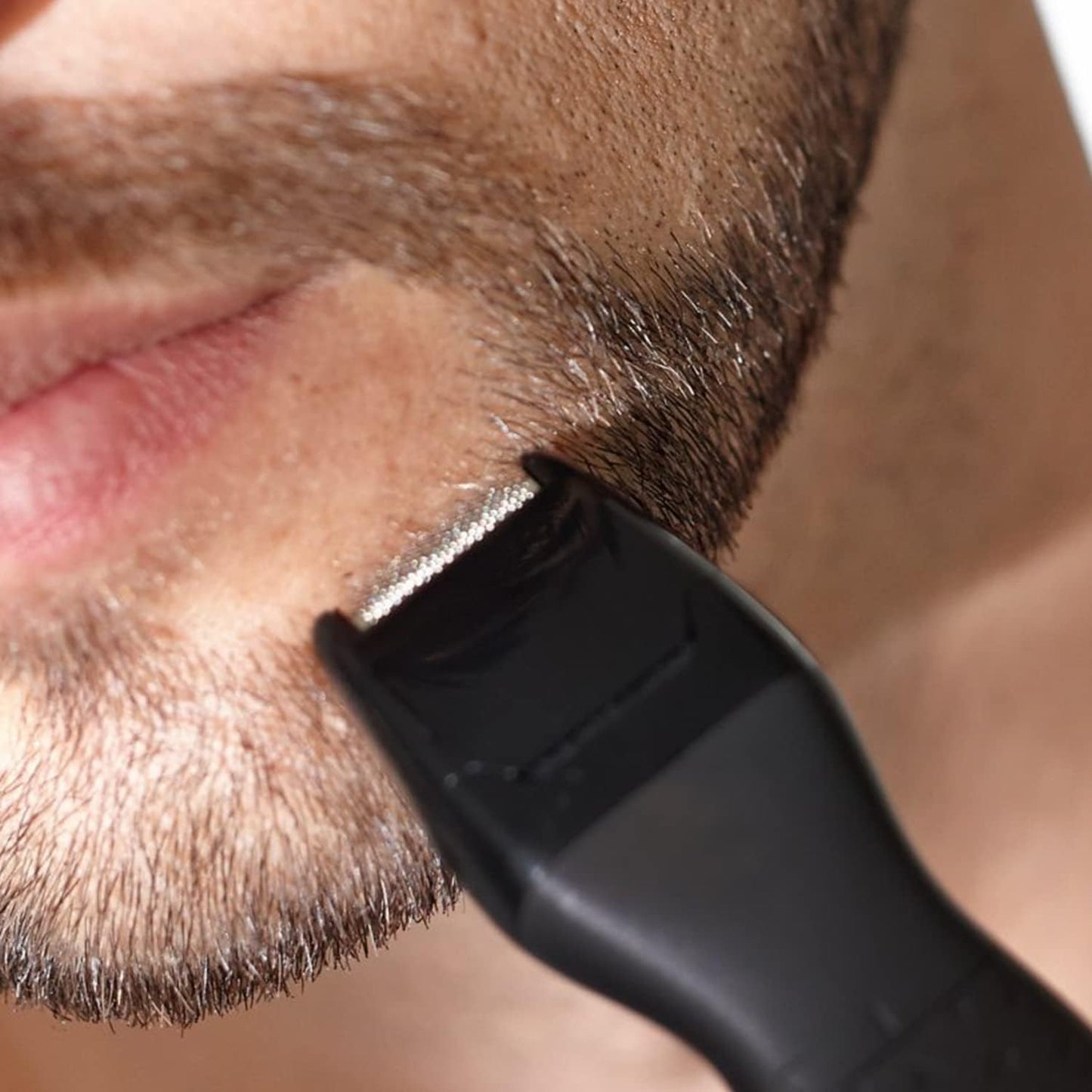Philips Multigroom Series 3000 for Face, 6-in-1 Grooming Kit for beard, moustache, nose & ear hair, cordless, 60 min runtime, 16h full charging time, MG3710/33,Black
