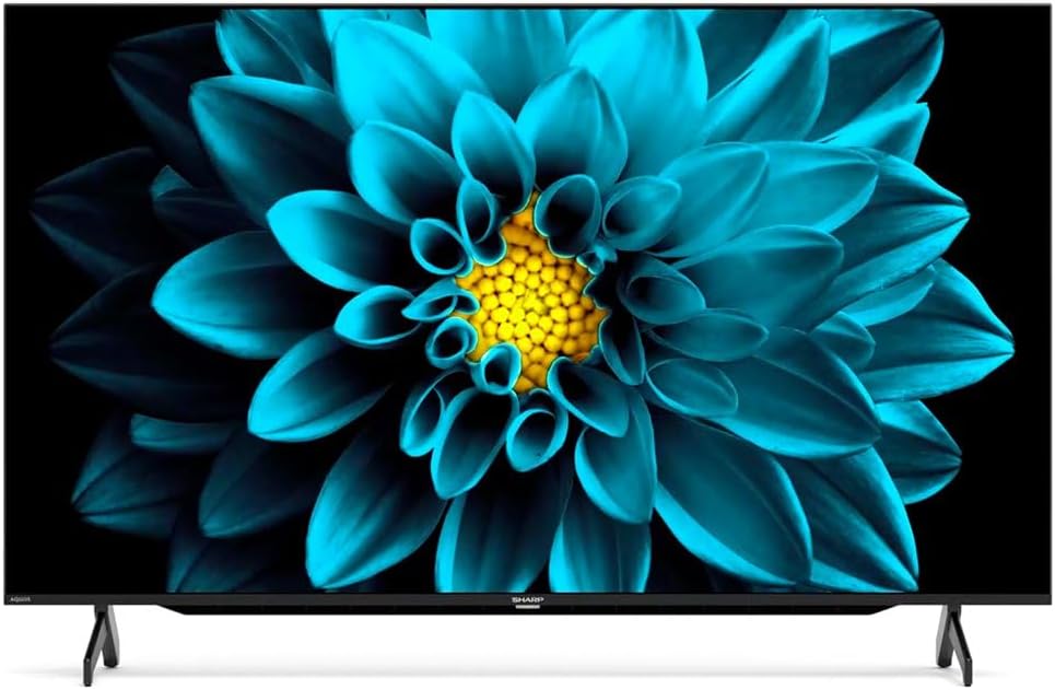 Sharp 70 Inch AQUOS XLED 4K Ultra HD Mini LED Google Android TV Black Model 4T-C70BK1X - 1 Year Warranty.