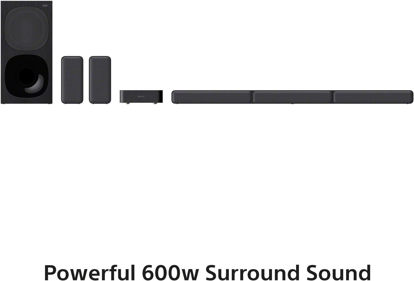 Sony HT-S40R - 5.1ch Soundbar with Subwoofer and Wireless Rear Speakers