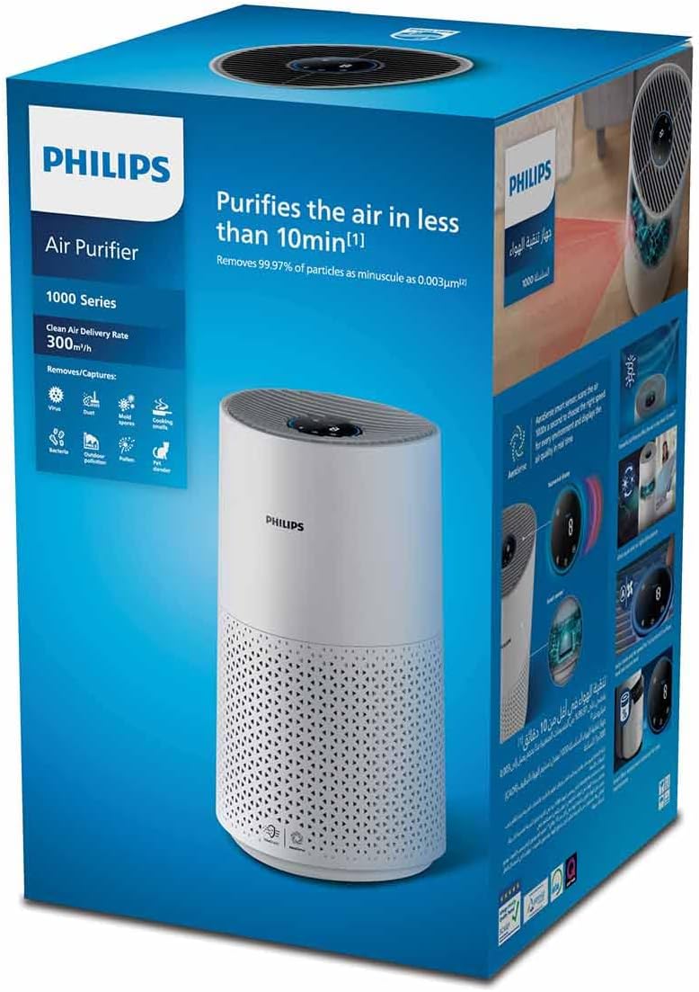 Philips 1000 SeriesAir Purifier for Medium Rooms AC1711/90