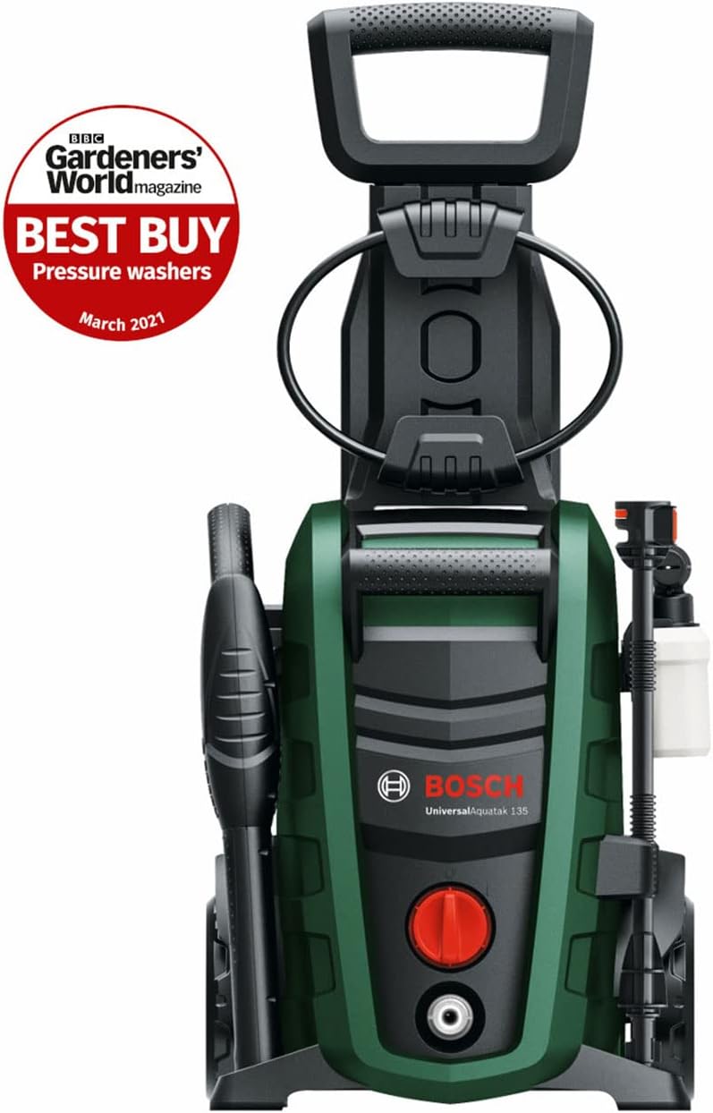 Bosch Easy Aquatak 100 Long Lance High Pressure Washer Green 1100W 06008A7E71