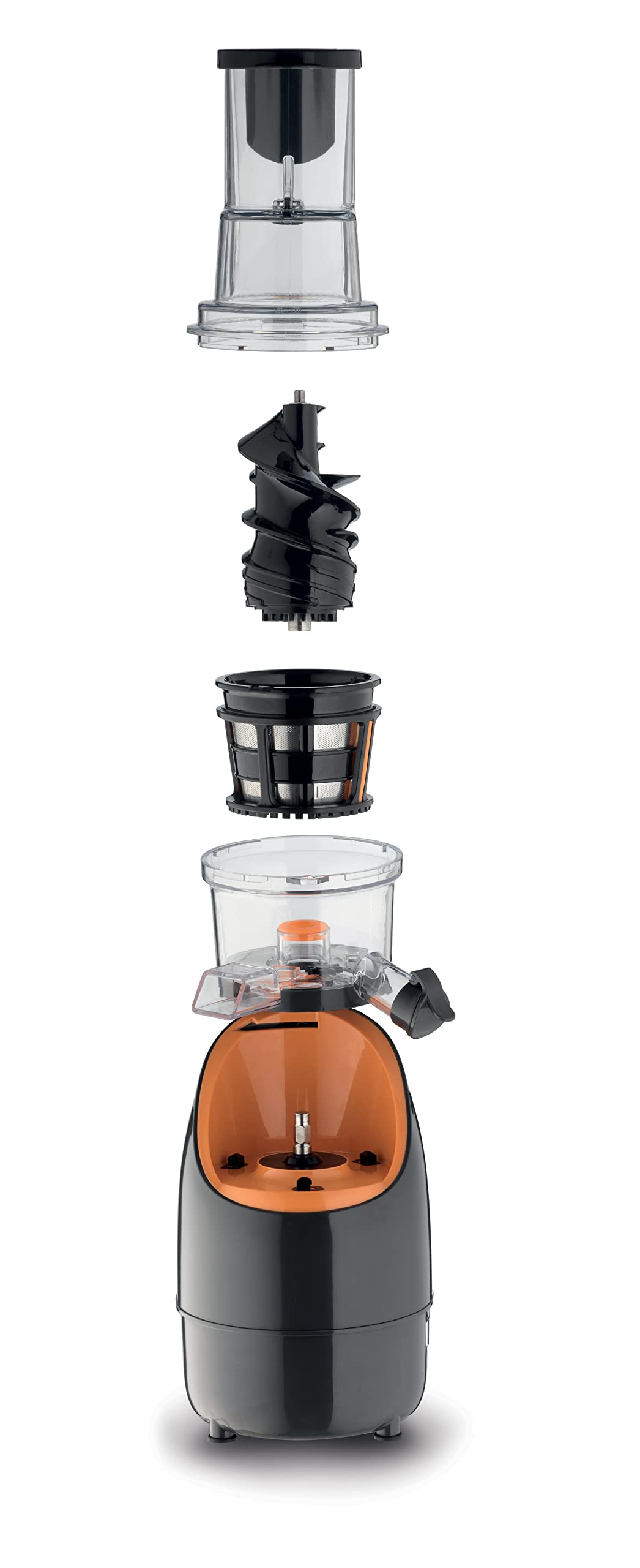 Kenwood Pure Juice Pro Slow Juicer, Metal, Jmm70.000Bk, Silver