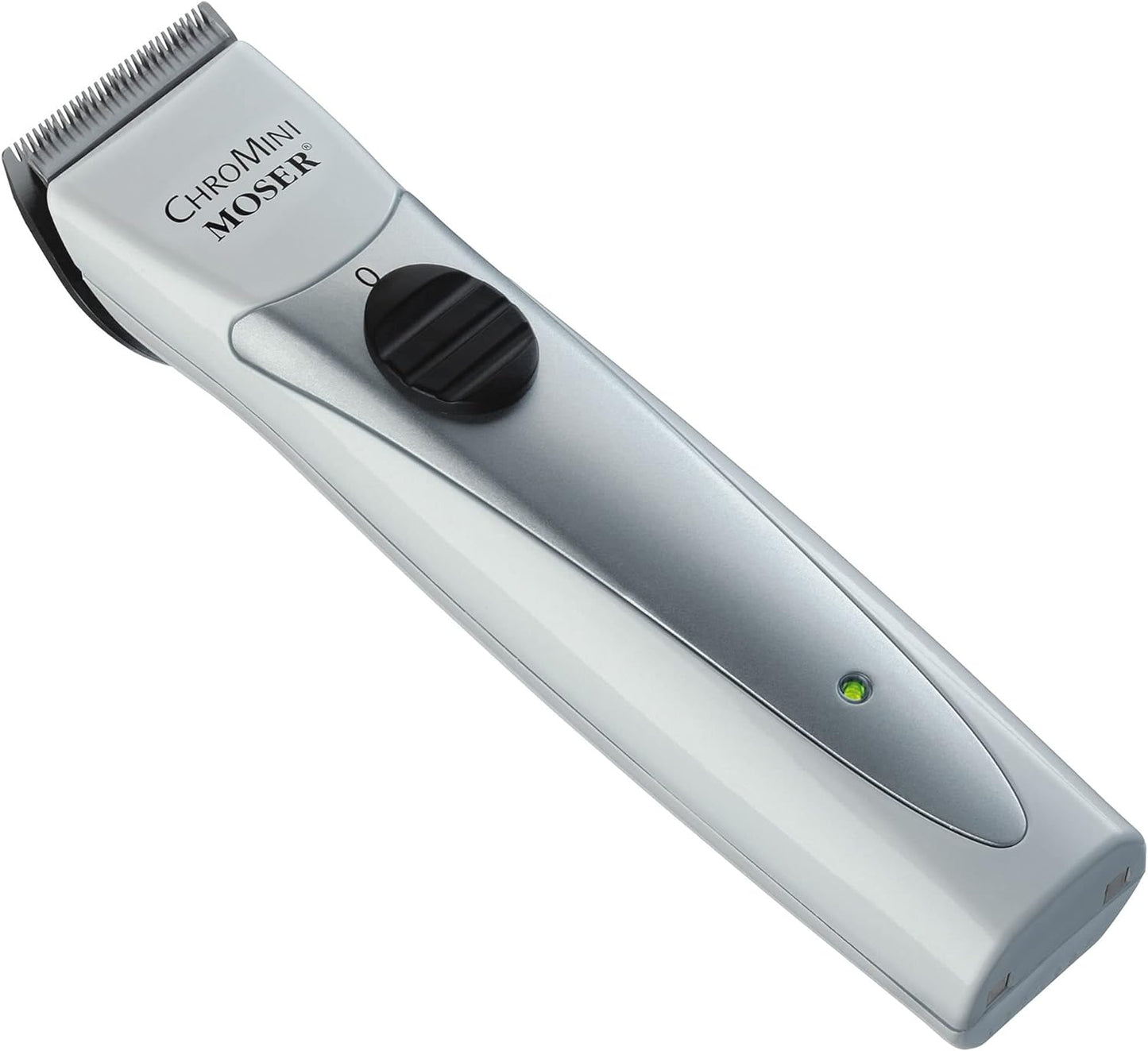 Moser 1591-0167,Chromini Pro Professional Cordless Trimmer, White, Small
