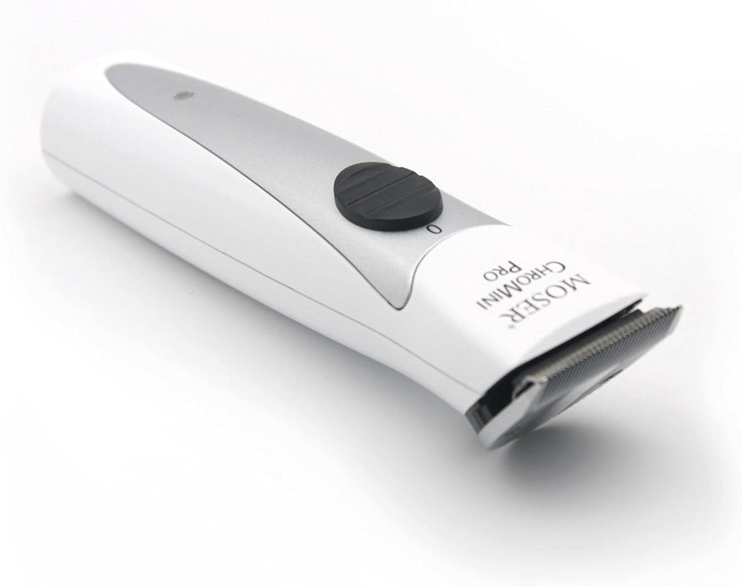 Moser 1591-0167,Chromini Pro Professional Cordless Trimmer, White, Small