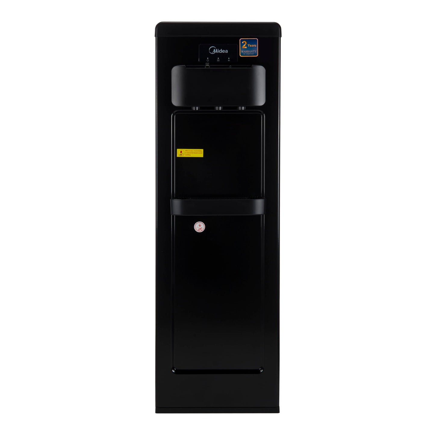 Midea Water Dispenser, Top Loading, 3-taps Equipped with Hot Cold And Ambient Temperature, Floor Standing, Child Safety Lock for Faucet, Best Home, Office & Pantry, White, YL1917S-AE