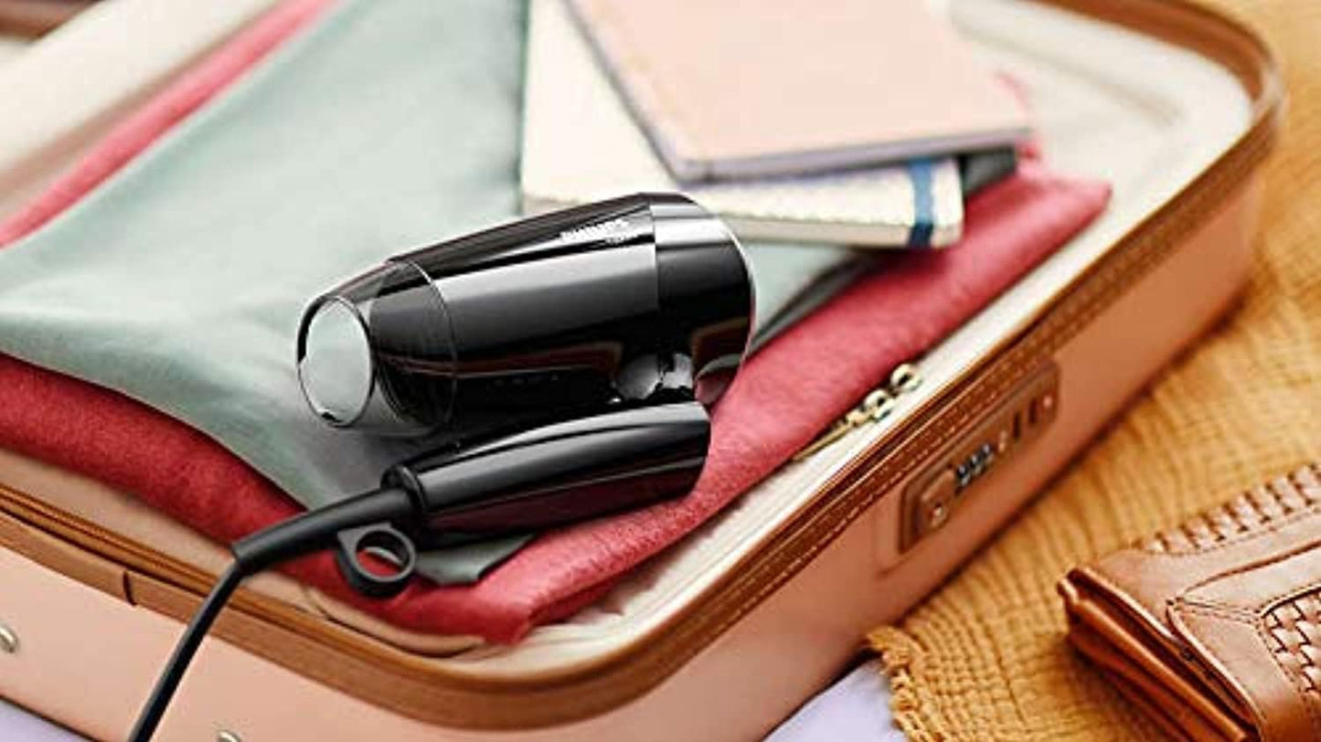 Philips Essential Travel Hair Dryer BHC010/13 - International Version