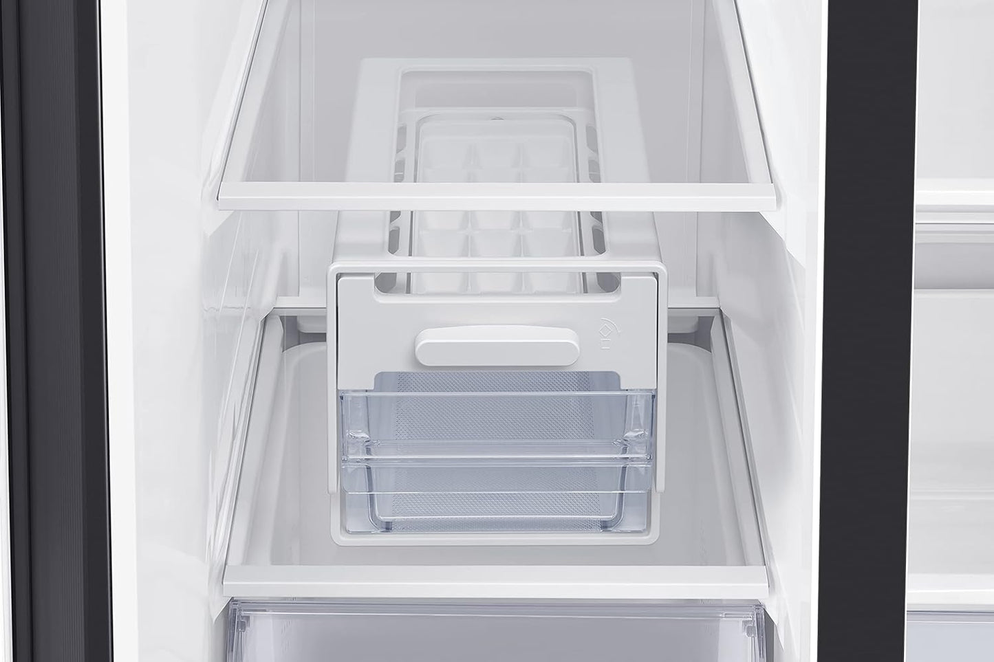 Samsung 680 Liters, Side By Side Refrigerator, RS62R5001B4/AE, Gentle Black Matt, SpaceMax Technology, 20 Year Warranty on Digital Inverter Compressor