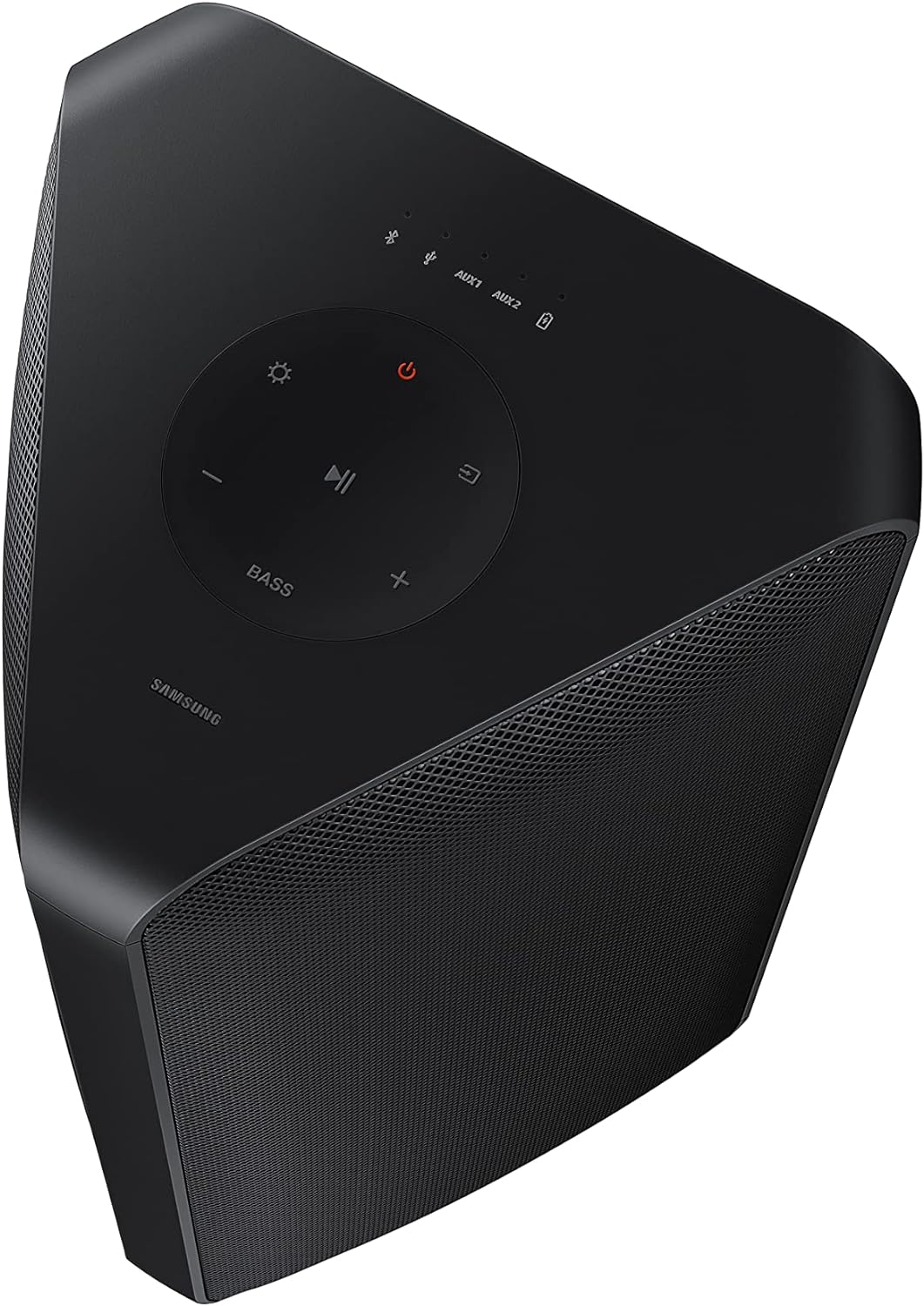 Samsung 160W Sound Tower High Power Party Speaker Water Resistant In Built Battery Bluetooth Connectivity - MX-ST40B/ZN - 2022 Model - 1 Year Warranty (UAE Version)