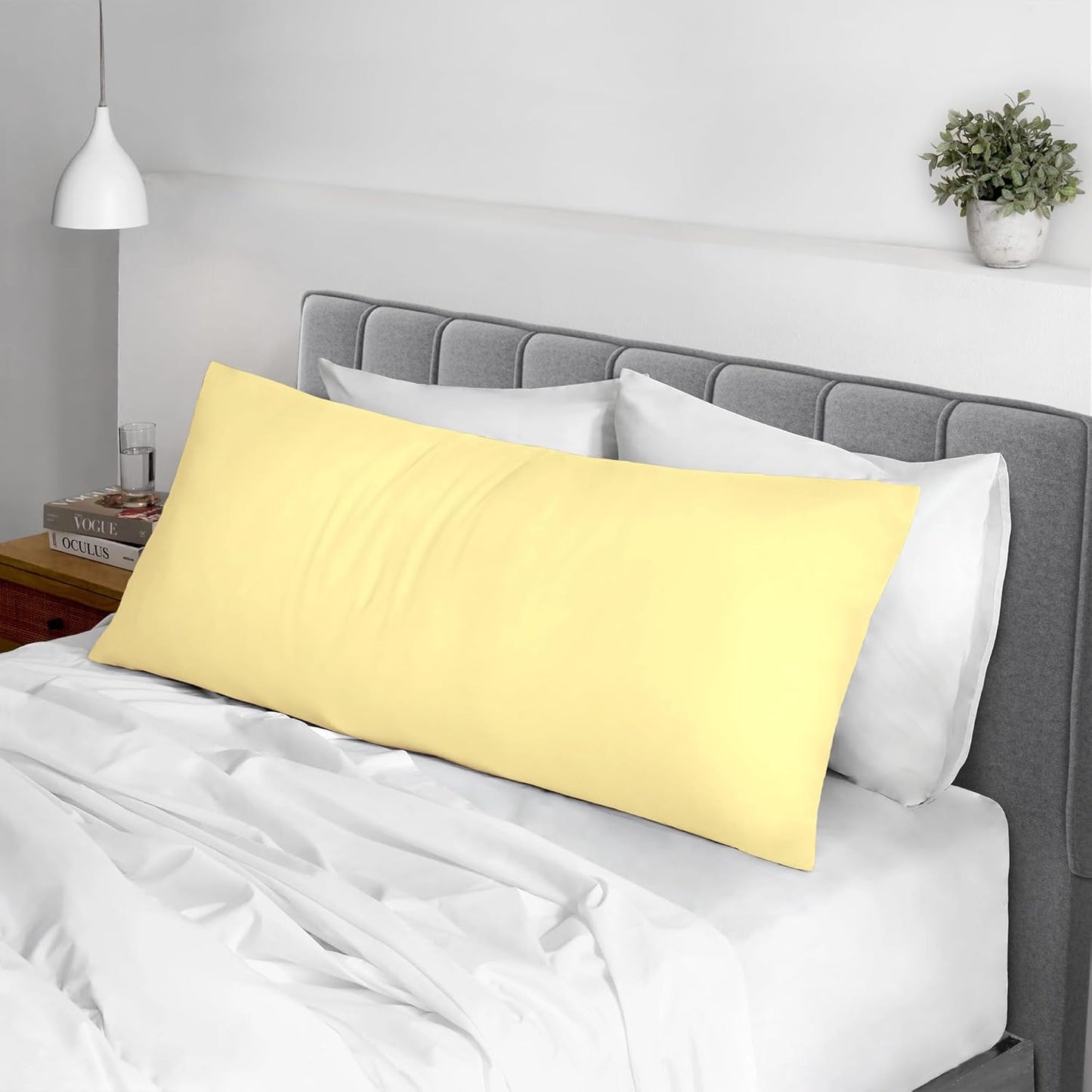 Pizuna Pure 100% Cotton Pillow Cases Queen Size Set of 2 Rio Red, Luxurious 400 Thread Count Long Staple Cotton Sateen with Envelope Closure (Combed Rio Red Cotton Pillow Cases Queen)