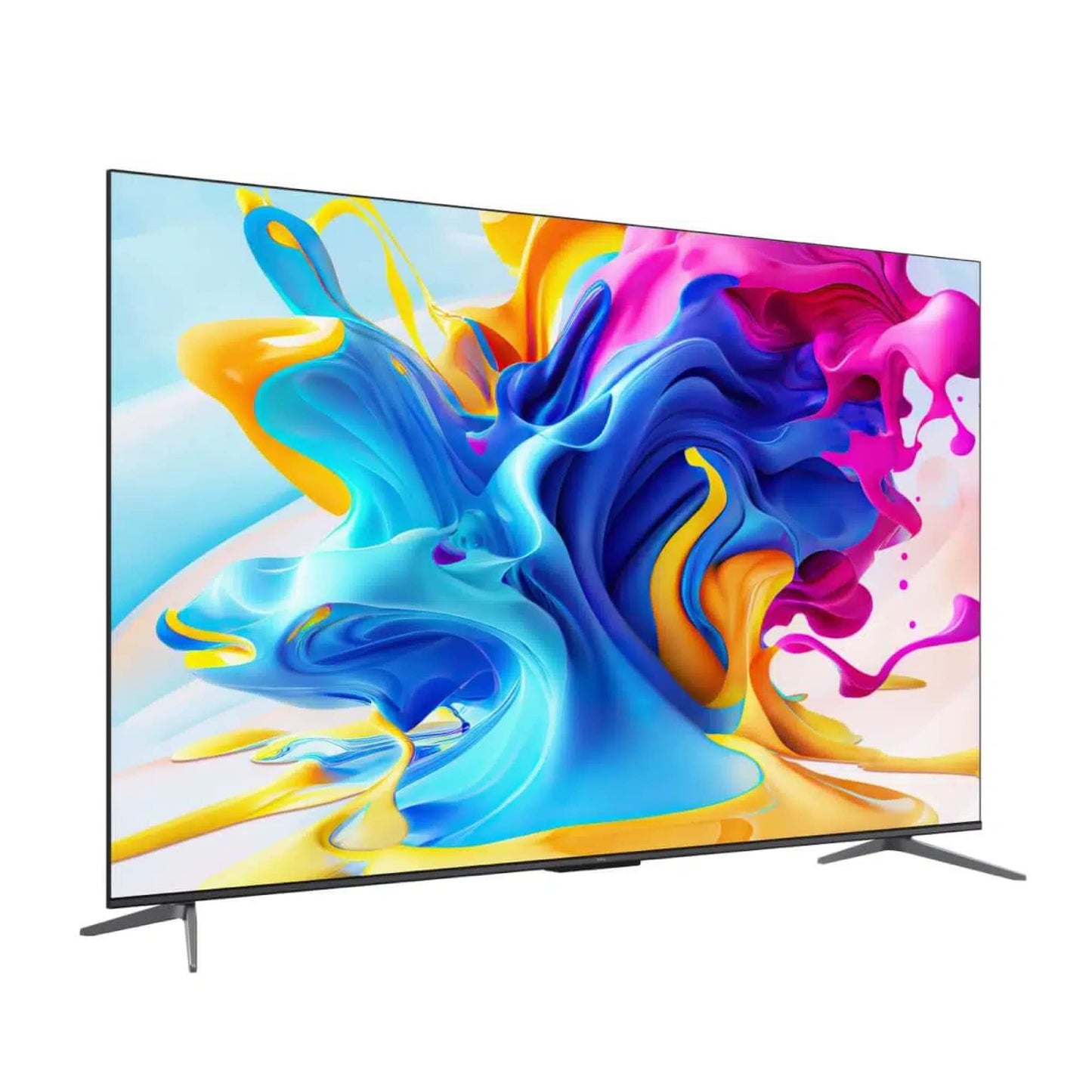 TCL 75 Inch TV 4K QLED Smart TV Dolby Vision Atmos HDR 10+ Game Master Wide Colour Gamut Quantum Dot Technology - 75C645 (2023 Model)