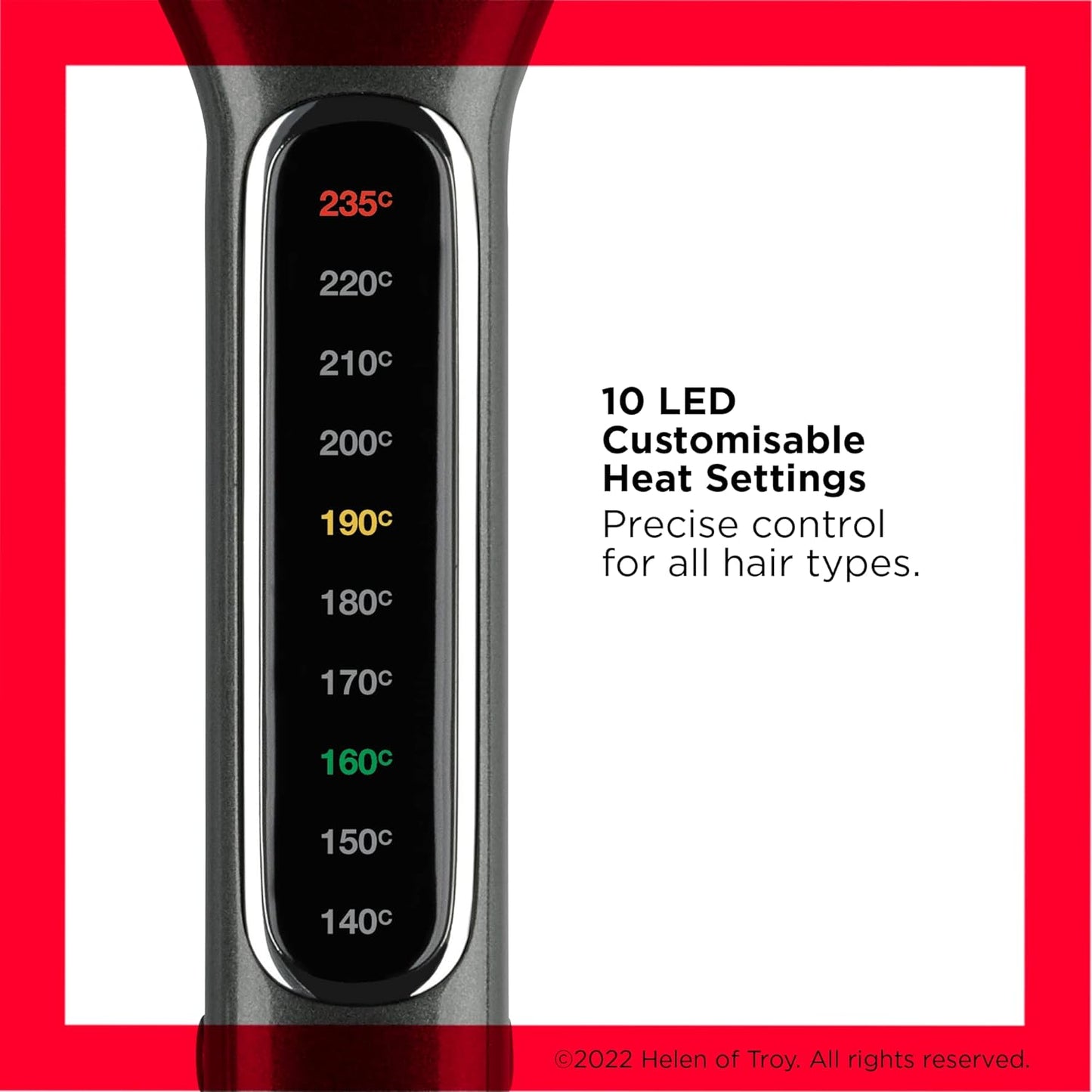 Revlon Wave Master Jumbo Waver (Three-Prong Jumbo Barrels, Tourmaline Ceramic Coating, 30 Heat Settings Up to 190°C) RVIR3056UKE