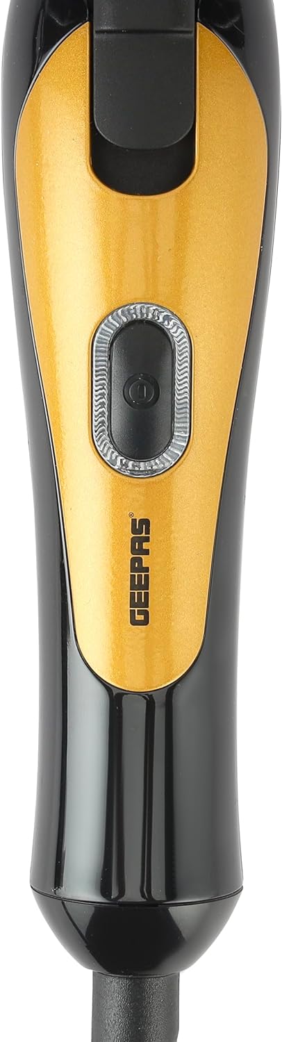 Geepas Curler 25W - Professional Hair Roller Machine With Revolutionary Automatic Curling Technology | Auto Shut Off, 3 Timer Setting, 2 Heat Modes Smart Indicators Years WarrantyGH8656