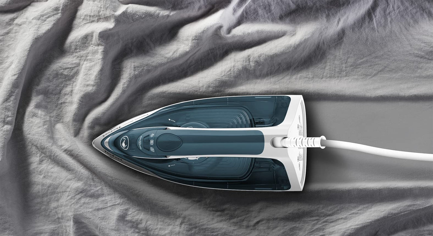 TEFAL Steam Iron | Express Steam Iron Steamer | 2600 W | 270 ml | Anti-scale | Purple | Ceramic Soleplate | 2 Years Warranty | FV2843M0