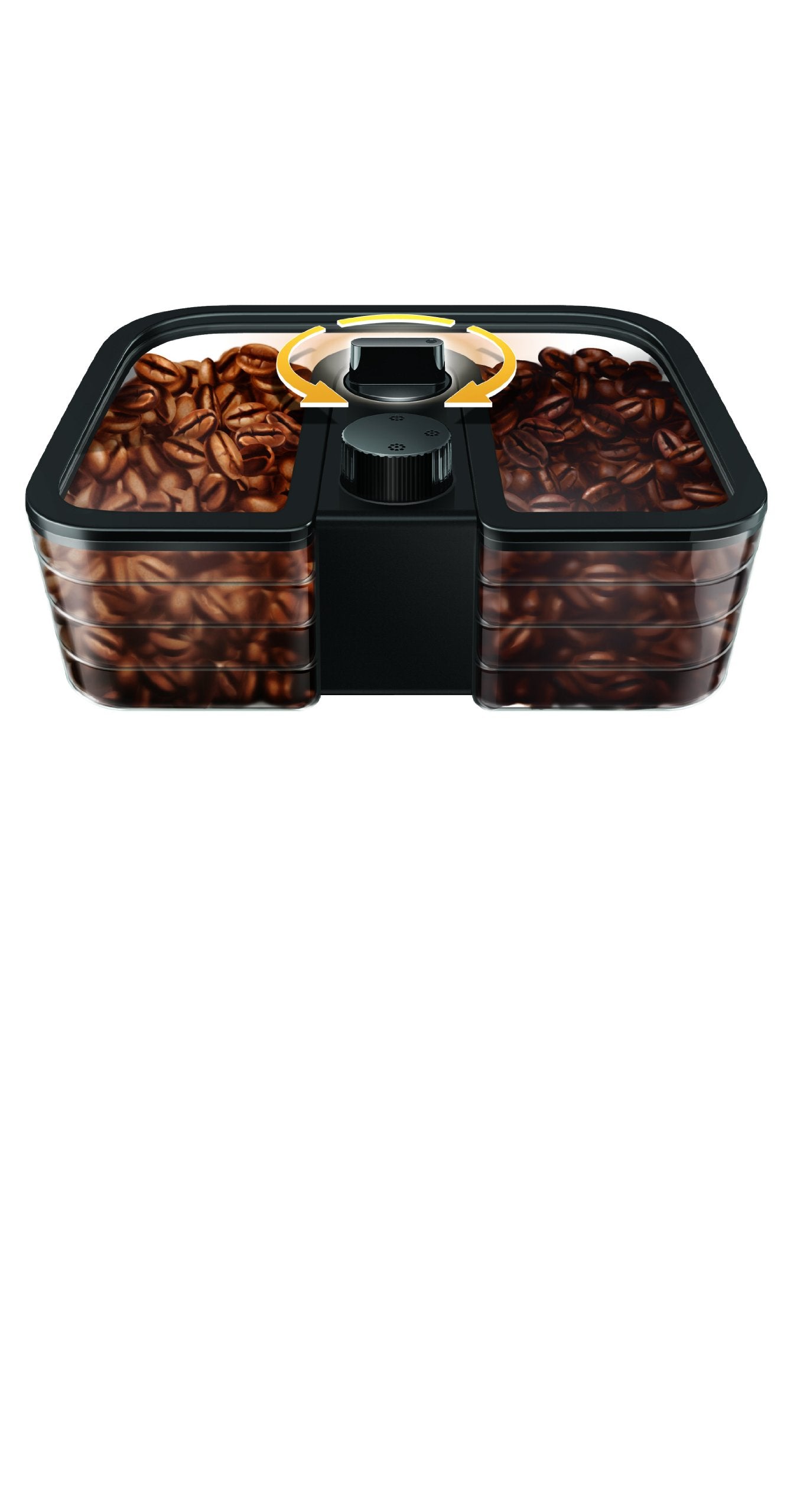 PHILIPS Grind and Brew Coffee Maker with Glass Jug, Grind and Brew System, HD7762, Black/Silver - International Version