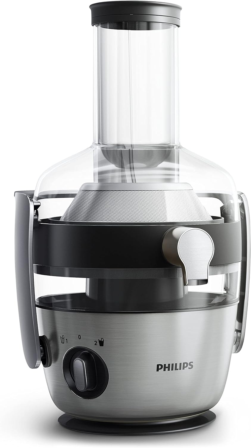 Philips 1200W Avance Collection Juicer- 1200W, 1L Capacity, XXL Feeding Tube, Lower Noise - HR1922/21