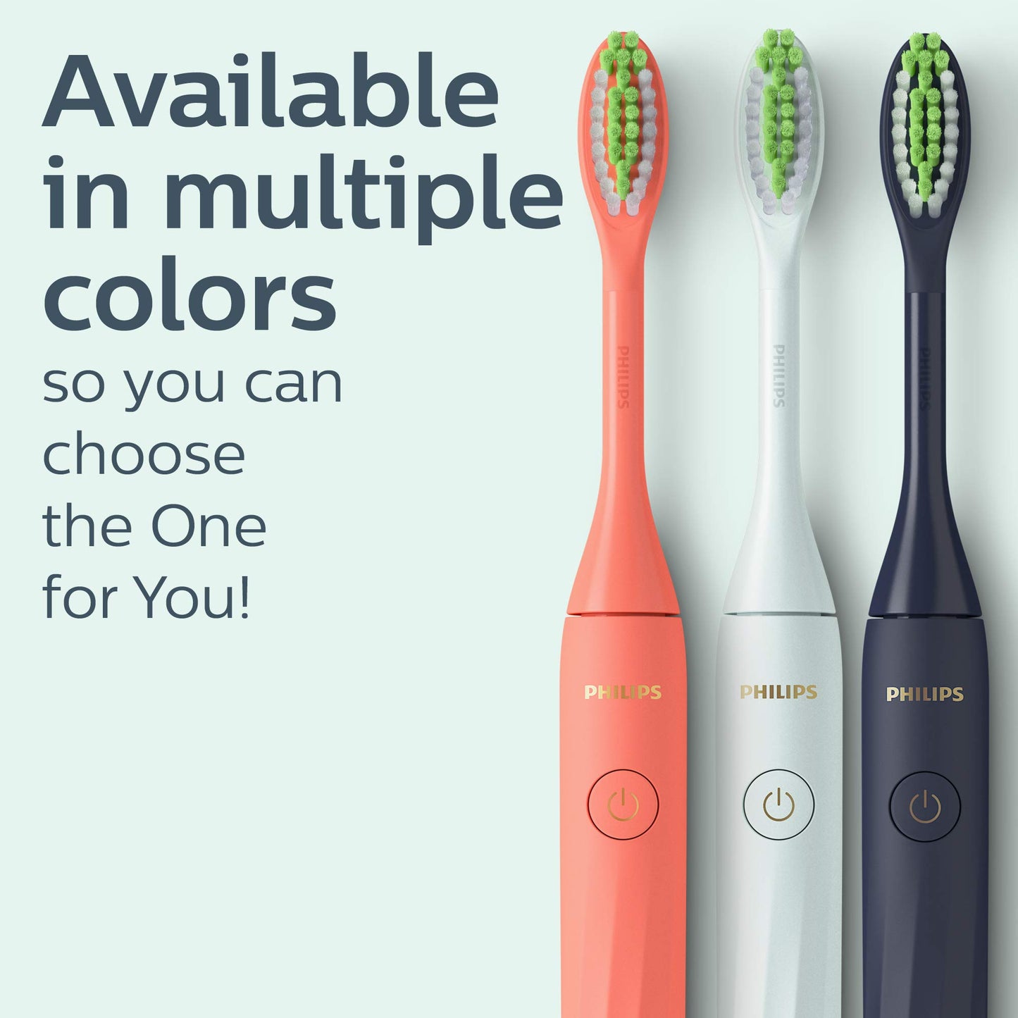 Philips One by Sonicare Battery Toothbrush, Mango Yellow, HY1100/02