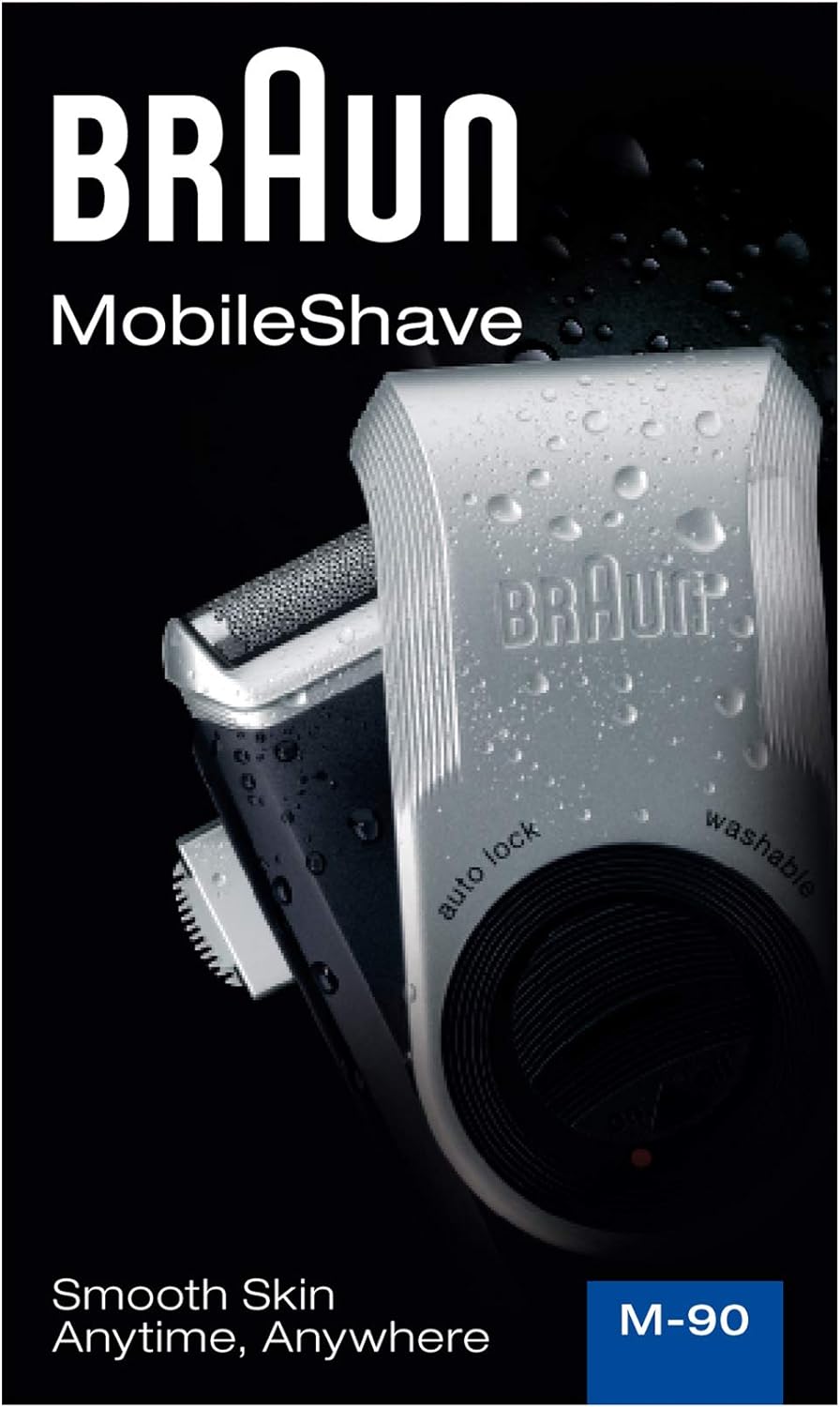 Braun M-90 Mobile Shaver Battery Operated