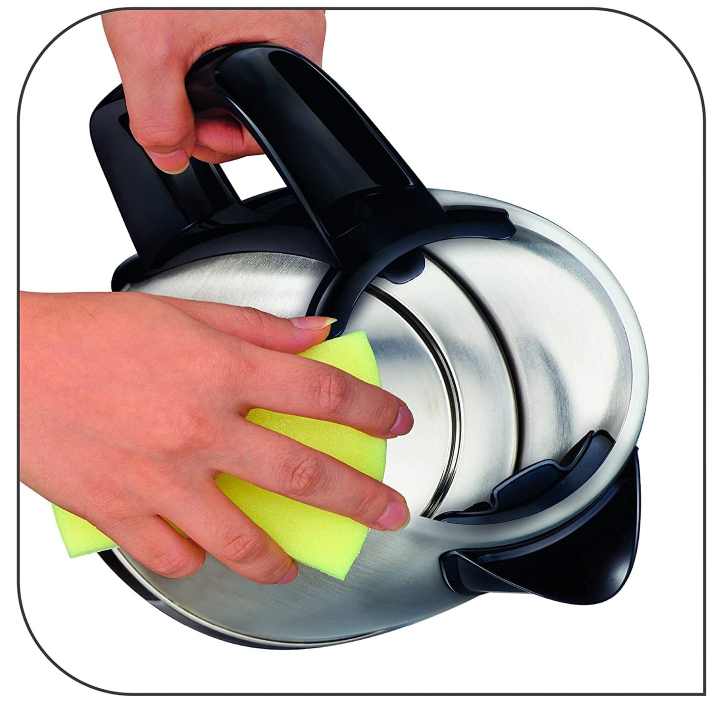 Tefal Kettle 1.7 litre, 2400 watts, with removable anti-scale filter,Black K0330827