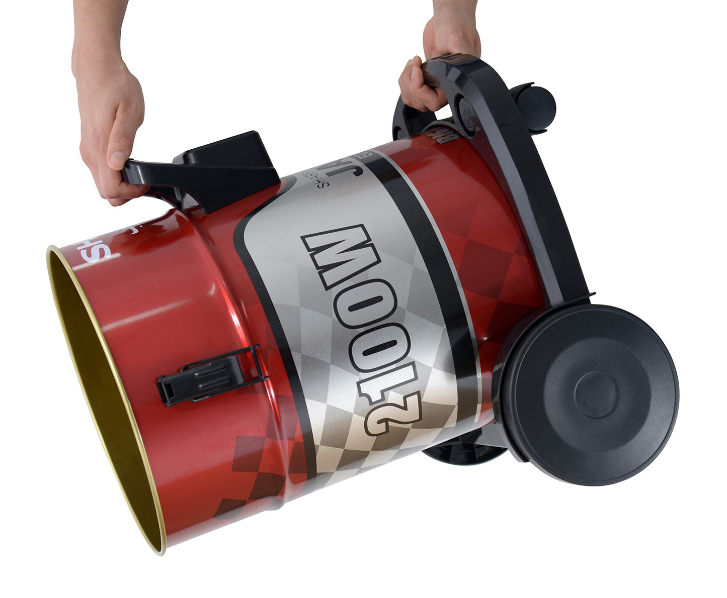 SHARP 22L 2400W HEAVY DUTY DRUM/BARREL 100% COPPER MOTOR VACUUM CLEANER EC-CA2422-Z GOLD