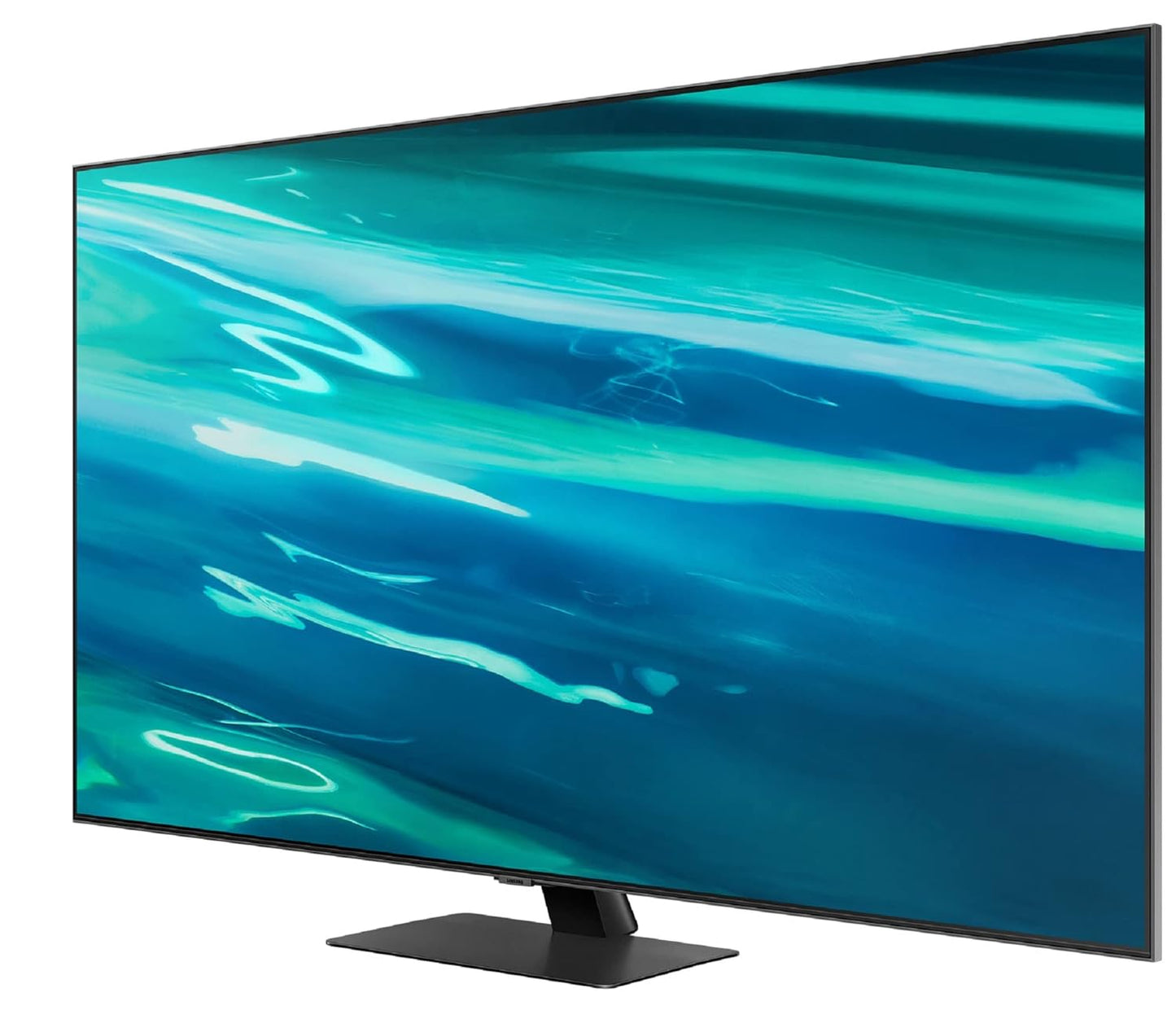 SAMSUNG 138 cm (55 inch) 4K QLED Smart TV QA55Q80AA (Carbon Silver)