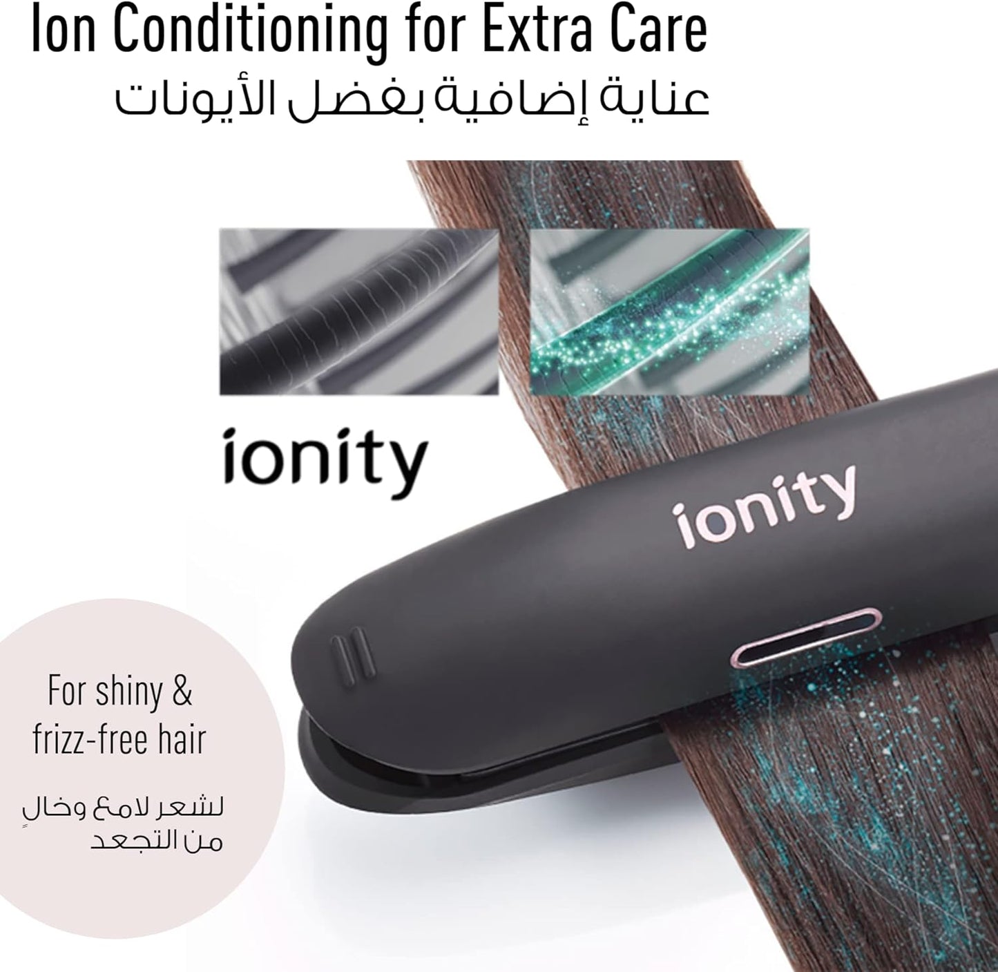 Panasonic Eh-Hv21 2-Way Ceramic Hair Straightener Curler