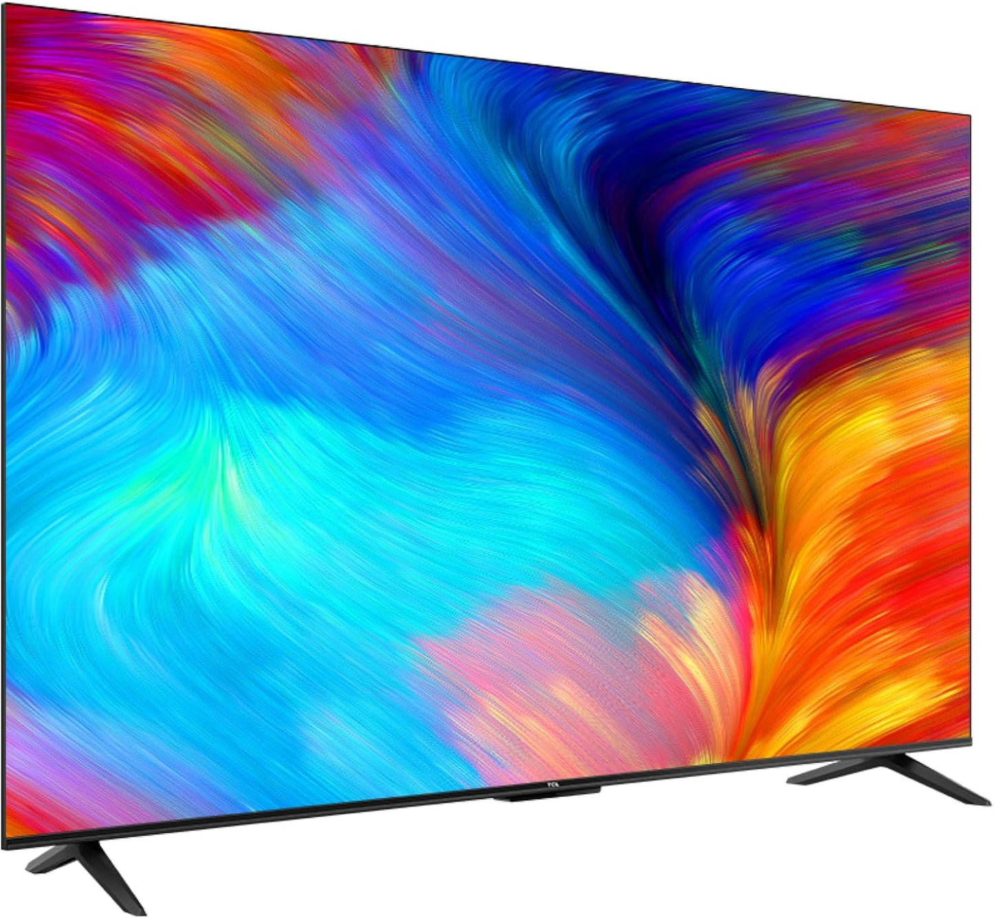 TCL 55 Inches Smart TV, 4K Ultra HD, Google TV, Dolby Audio HDR10 & Chromecast Built-in Edgeless Design - 55P637