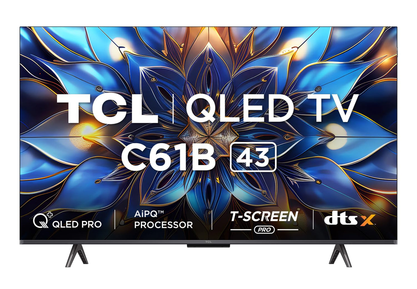 TCL 164 cm (65 inches) 4K Ultra HD Smart QLED Google TV 65C645 (Black)