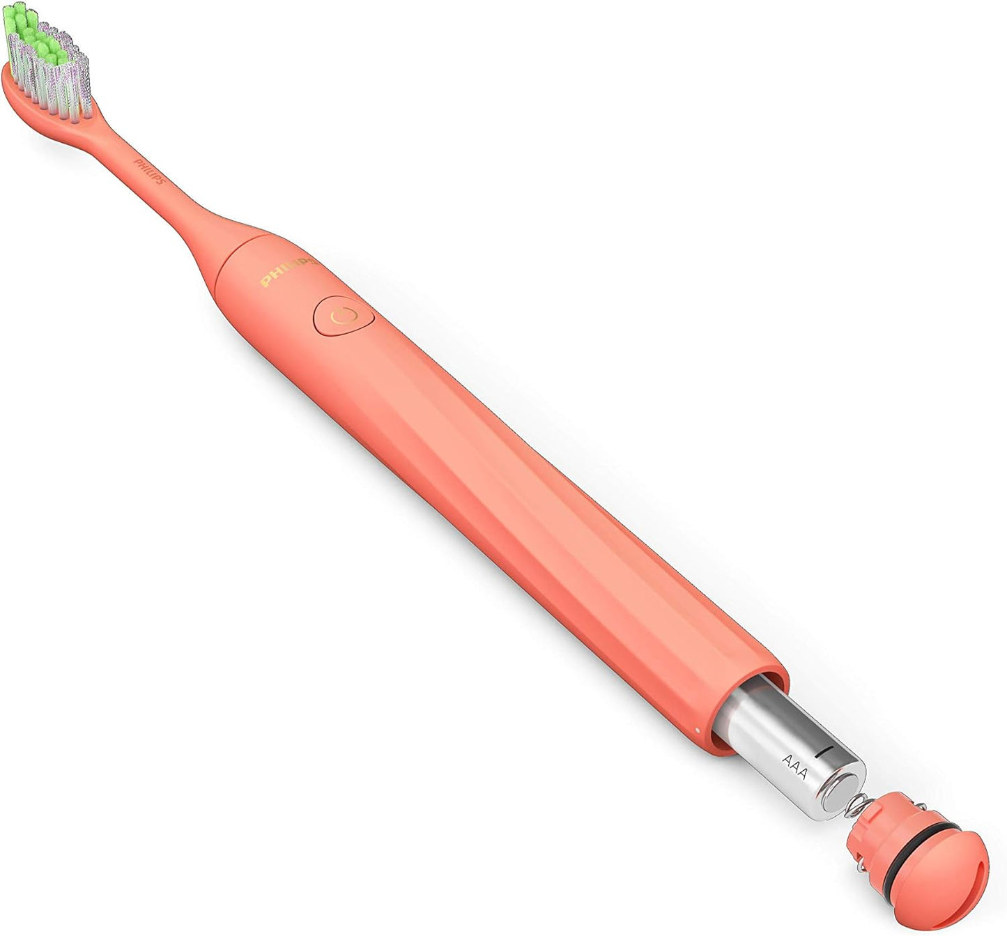 Philips One by Sonicare Battery Toothbrush, Mango Yellow, HY1100/02