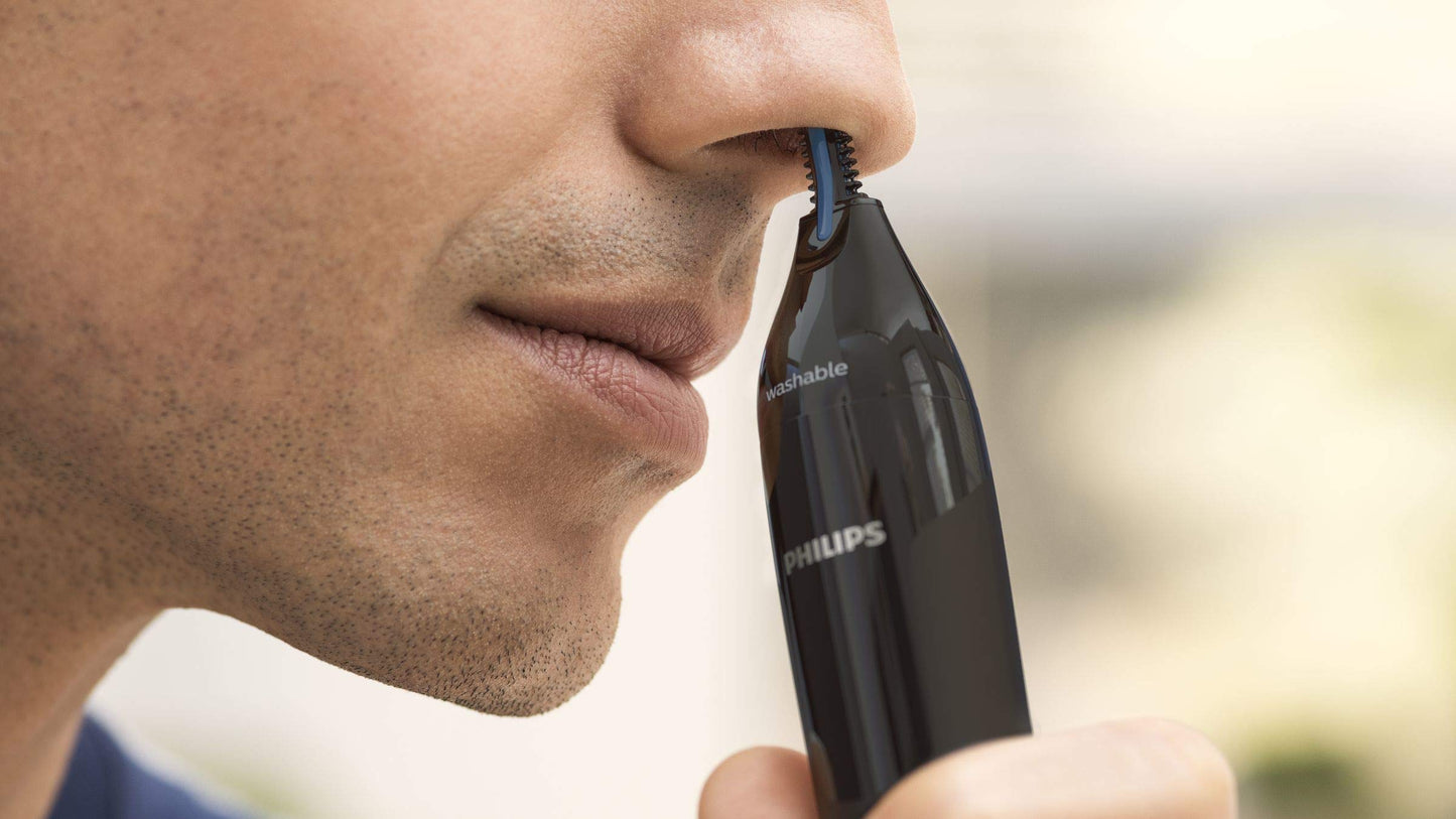 Philips Nose & ear trimmer, Nose trimmer series 1000, BlacK,, NT1650/16. 2 years warranty