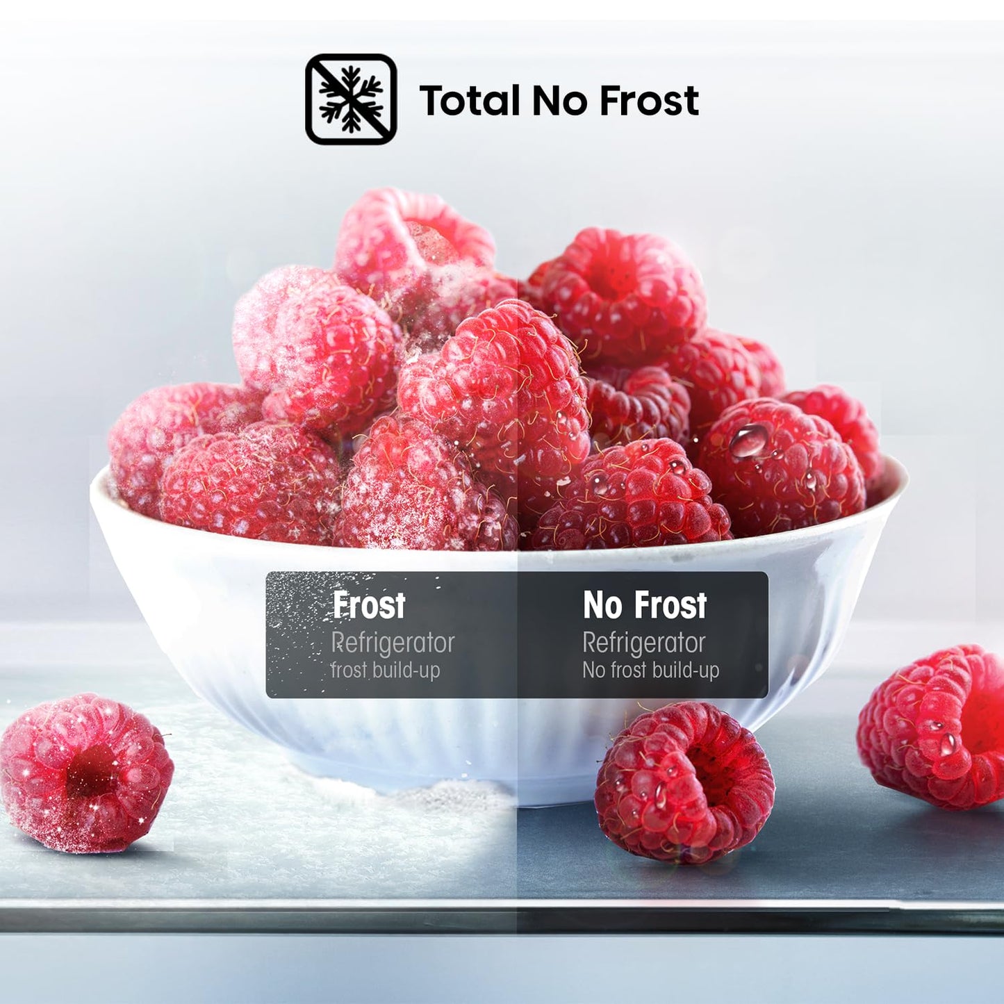 Hisense RT729N4ASU1 Top Mount Refrigerator with Digital Display Control,Multi Air Flow,Tampered Glass shelves,Twist Ice Maker,No Frost.