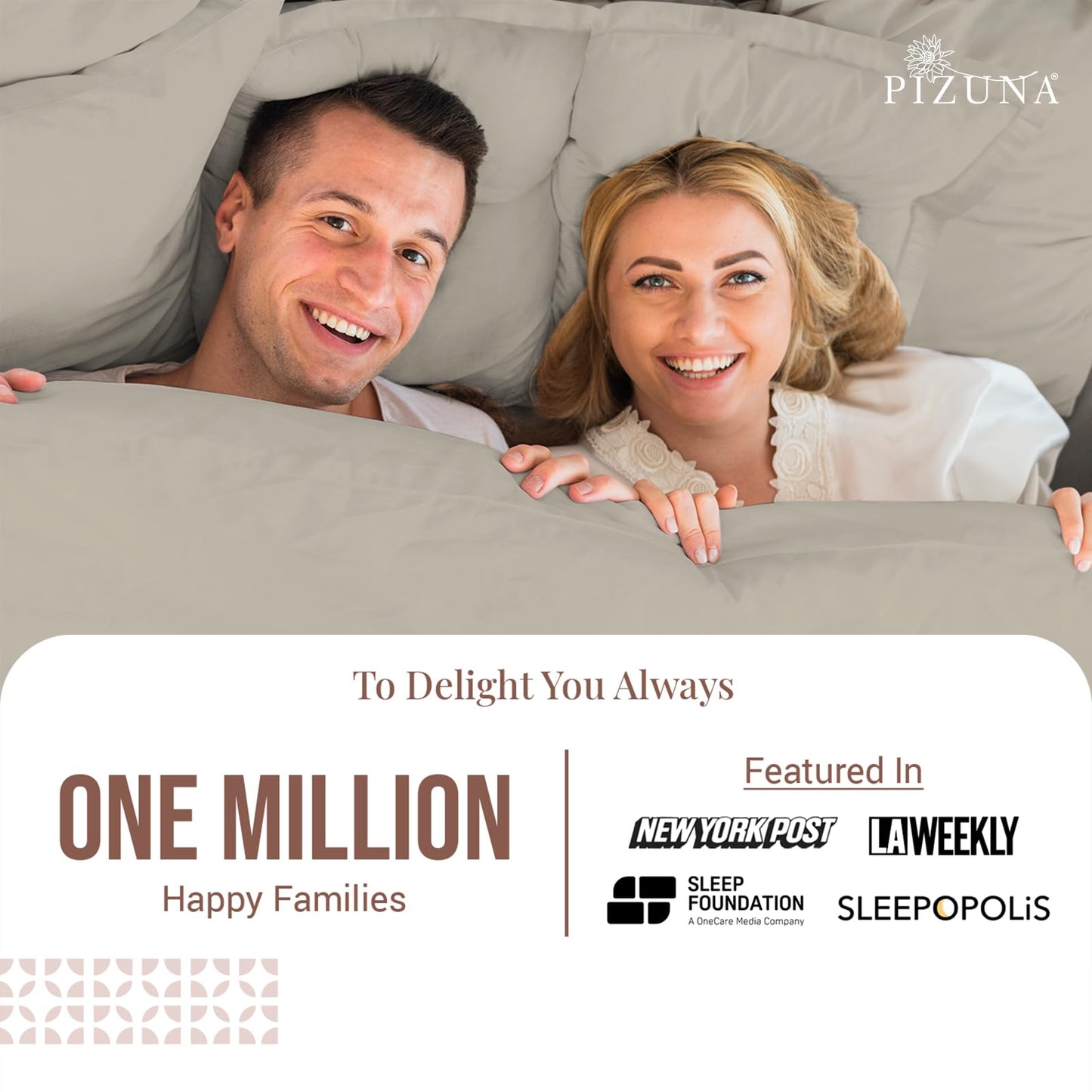 Pizuna Pure 100% Cotton Pillow Shams King Size Set of 2 Baby Blue, Luxurious 400 Thread Count Long Staple Cotton Sateen with Envelope Closure (Combed Baby Blue Cotton Pillow Shams King)