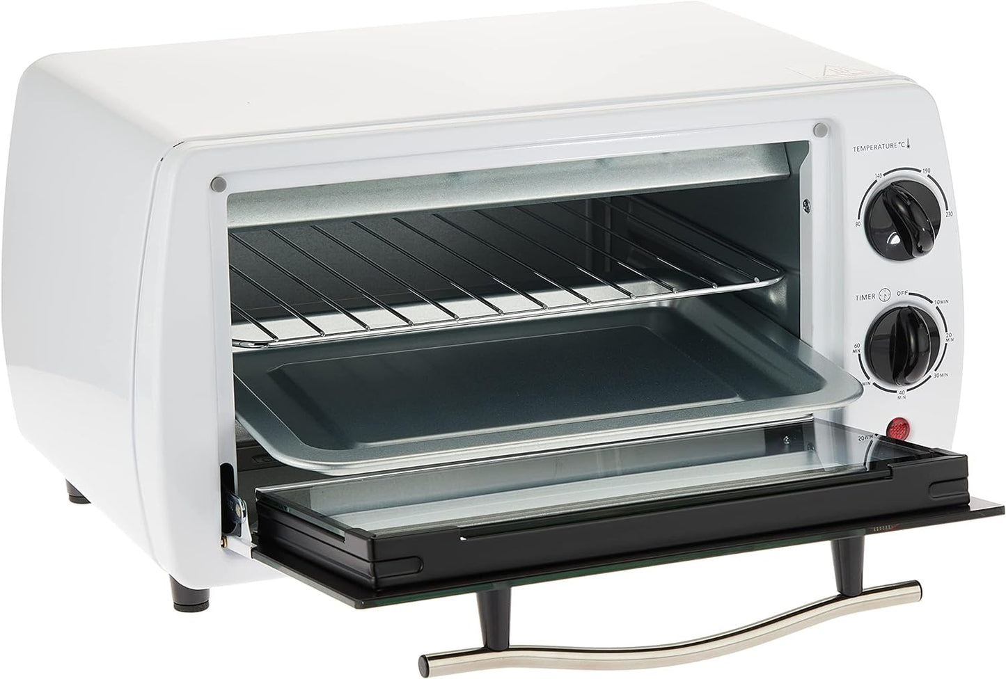 Black & Decker 2200W 70L Toaster Oven 90-230 Temp Setting, Double Grill With Convection And Glass Door For Safety+Multiple Accessories Toasting Baking Broiling TRO70RDG-B5 2 Years Warranty