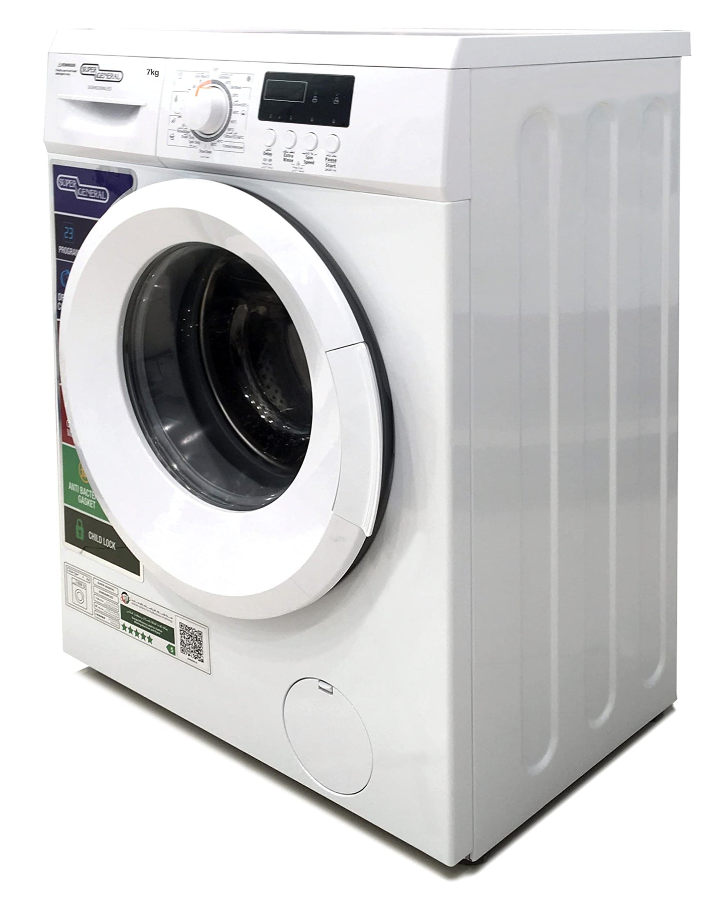 Super General SGW7250NLED 7Kg Front Load Washing Machine 2024 Edition