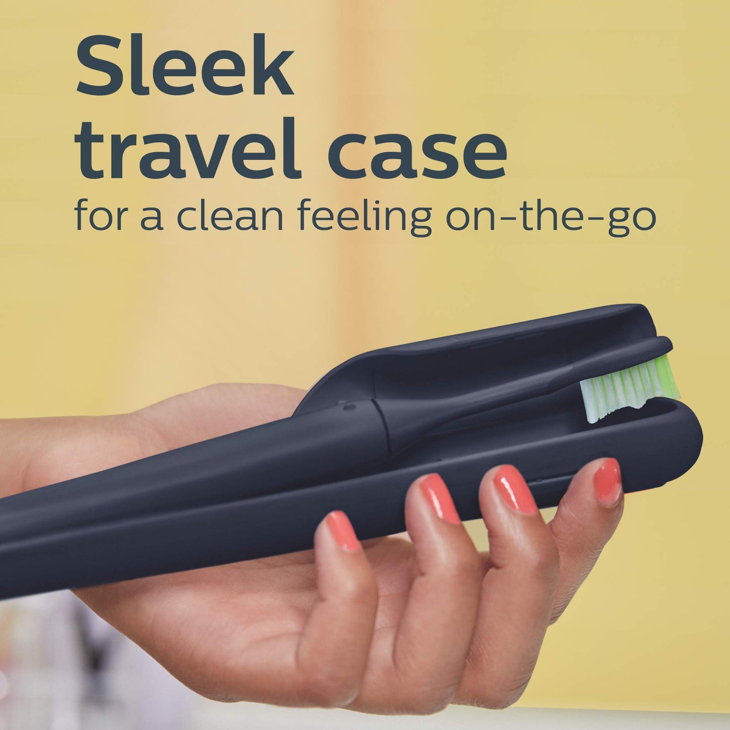 Philips One by Sonicare Battery Toothbrush, Mango Yellow, HY1100/02