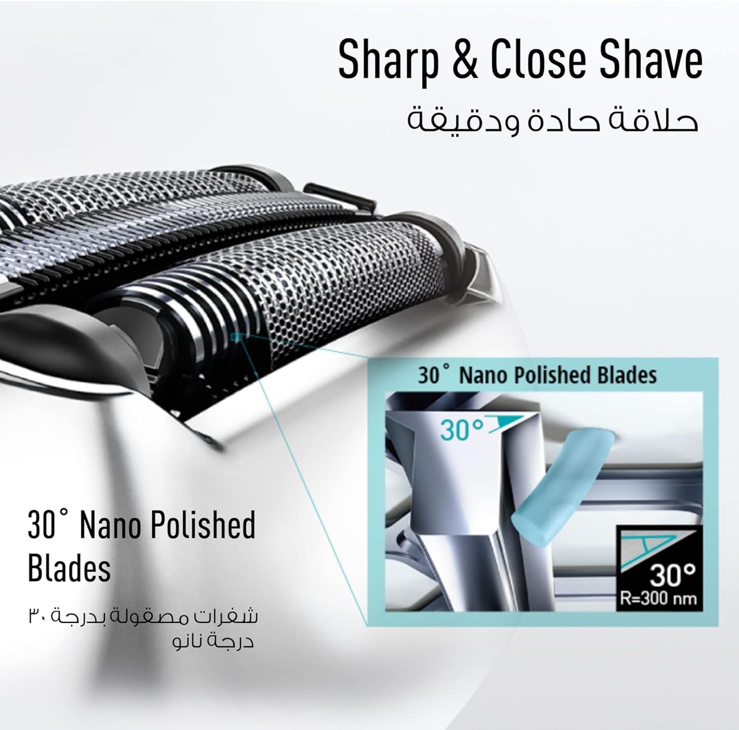 Panasonic Es-St25 Rechargeable Electric Shaver 3-Blade - Wet/Dry Shower Shaving