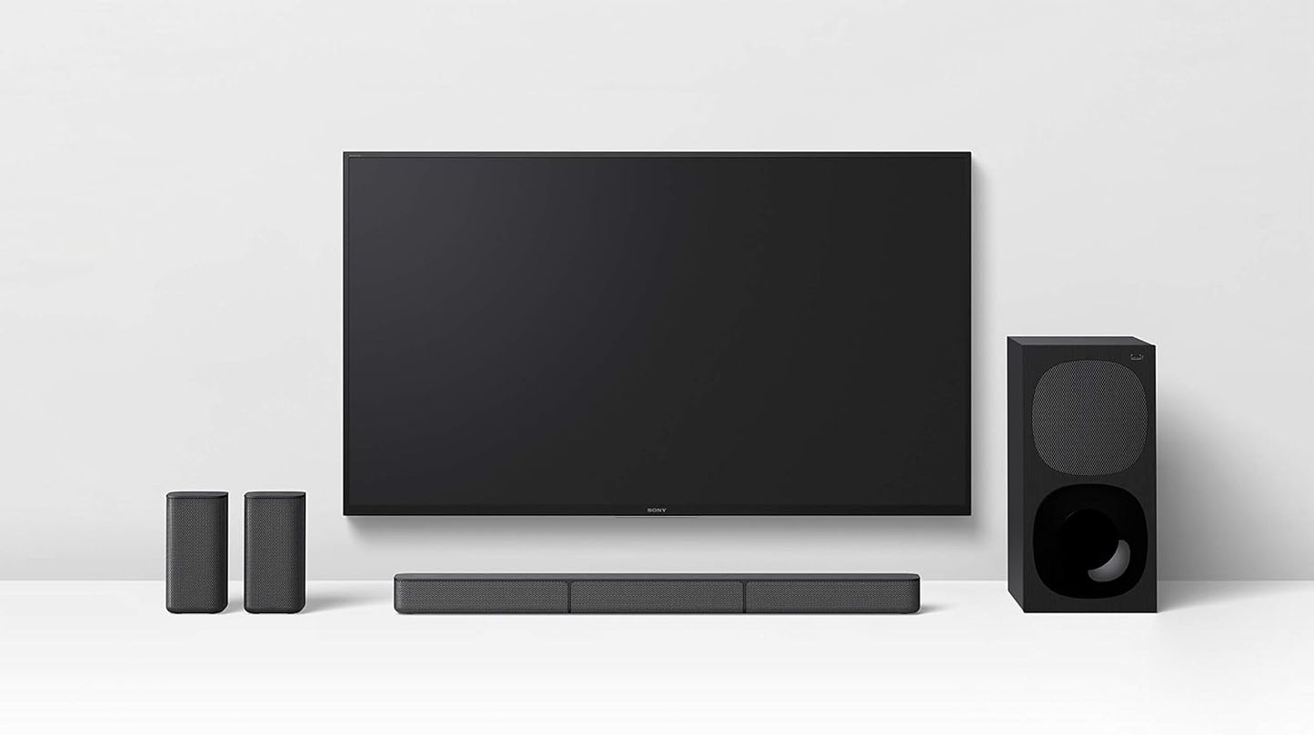 Sony HT-S20R - 5.1ch Soundbar with wired subwoofer and rear speakers, Bluetooth, USB, HDMI, black