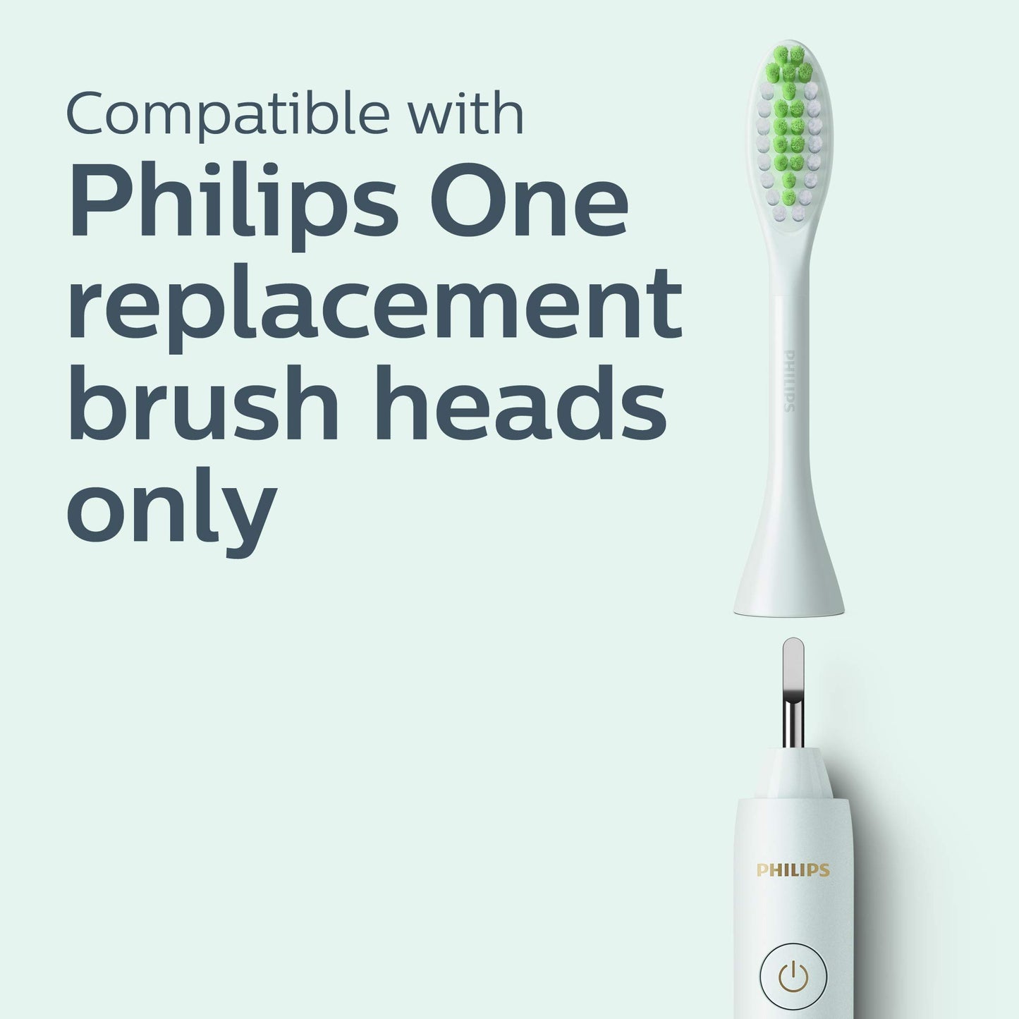 Philips One by Sonicare Battery Toothbrush, Mango Yellow, HY1100/02