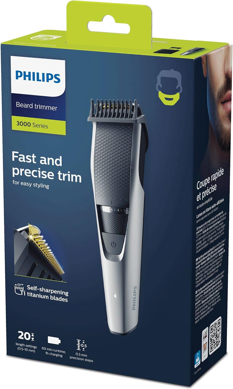 PHILIPS Beard Trimmer Series 3000 Bt320813